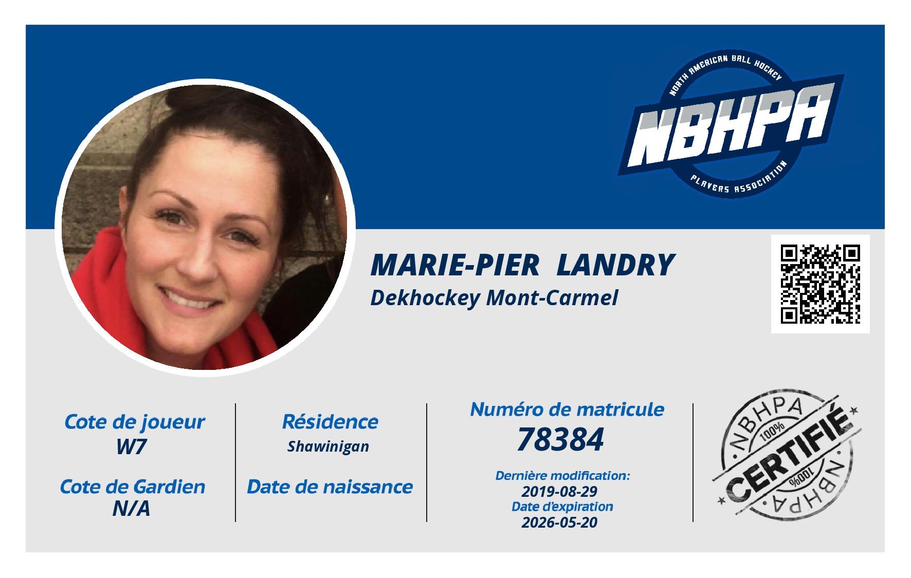 Marie-Pier  Landry
