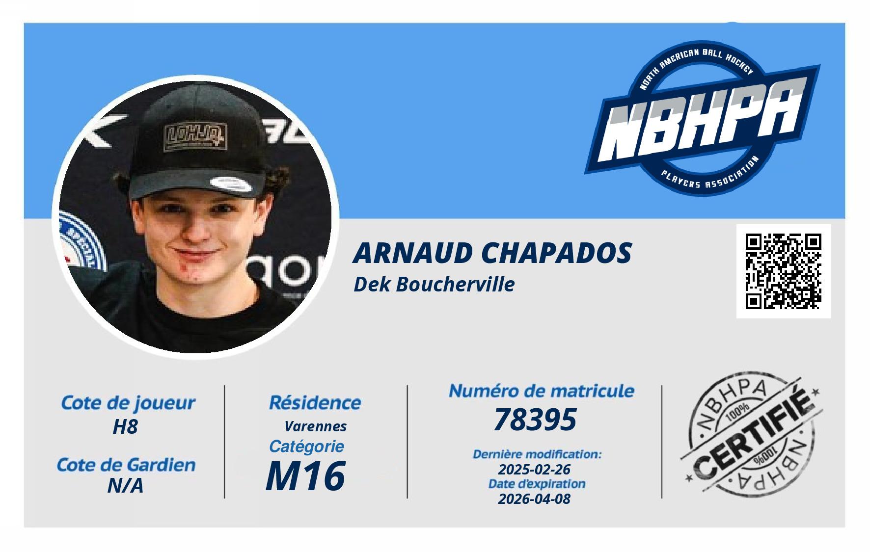 Arnaud Chapados