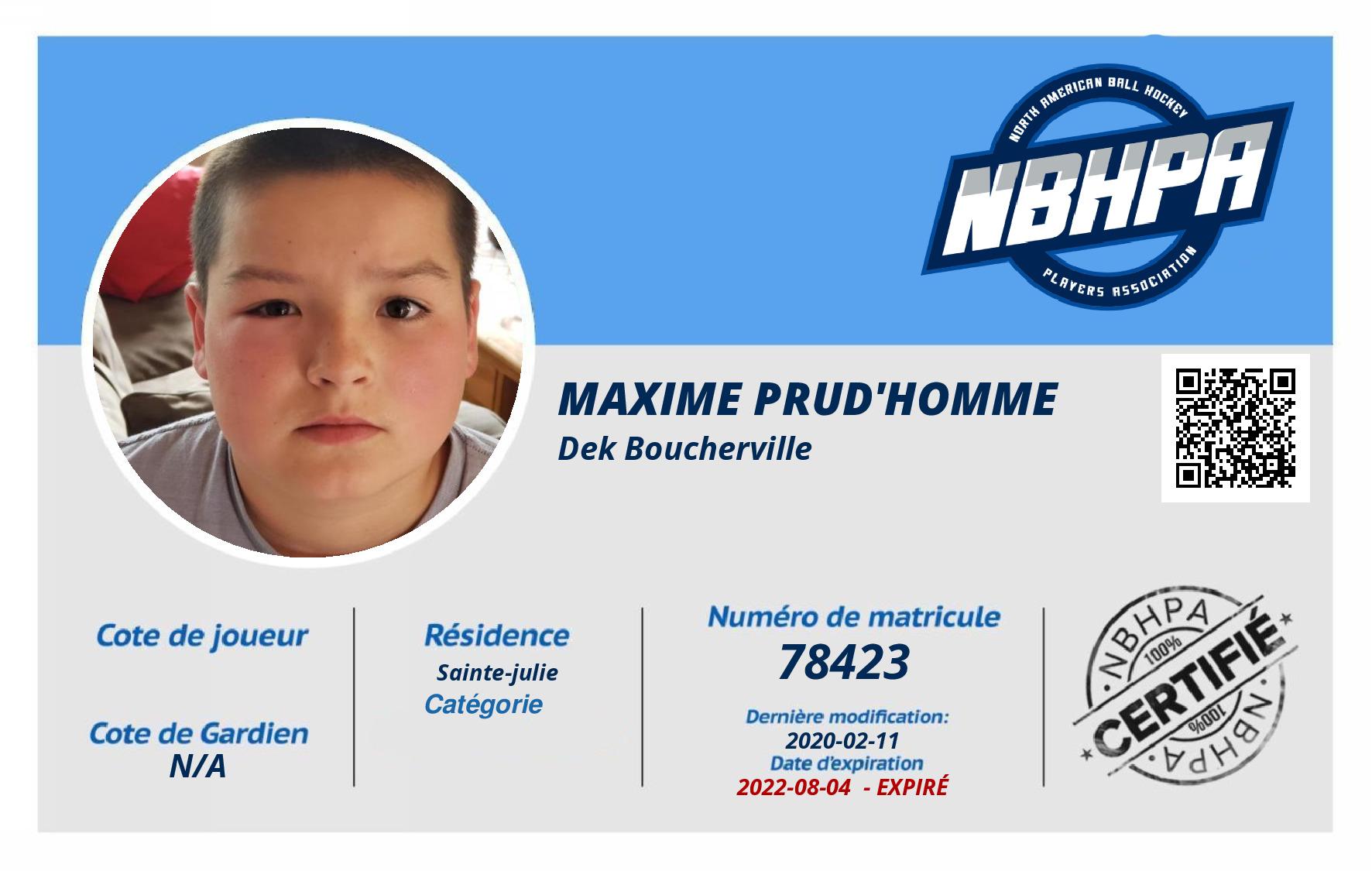 Maxime Prud'homme