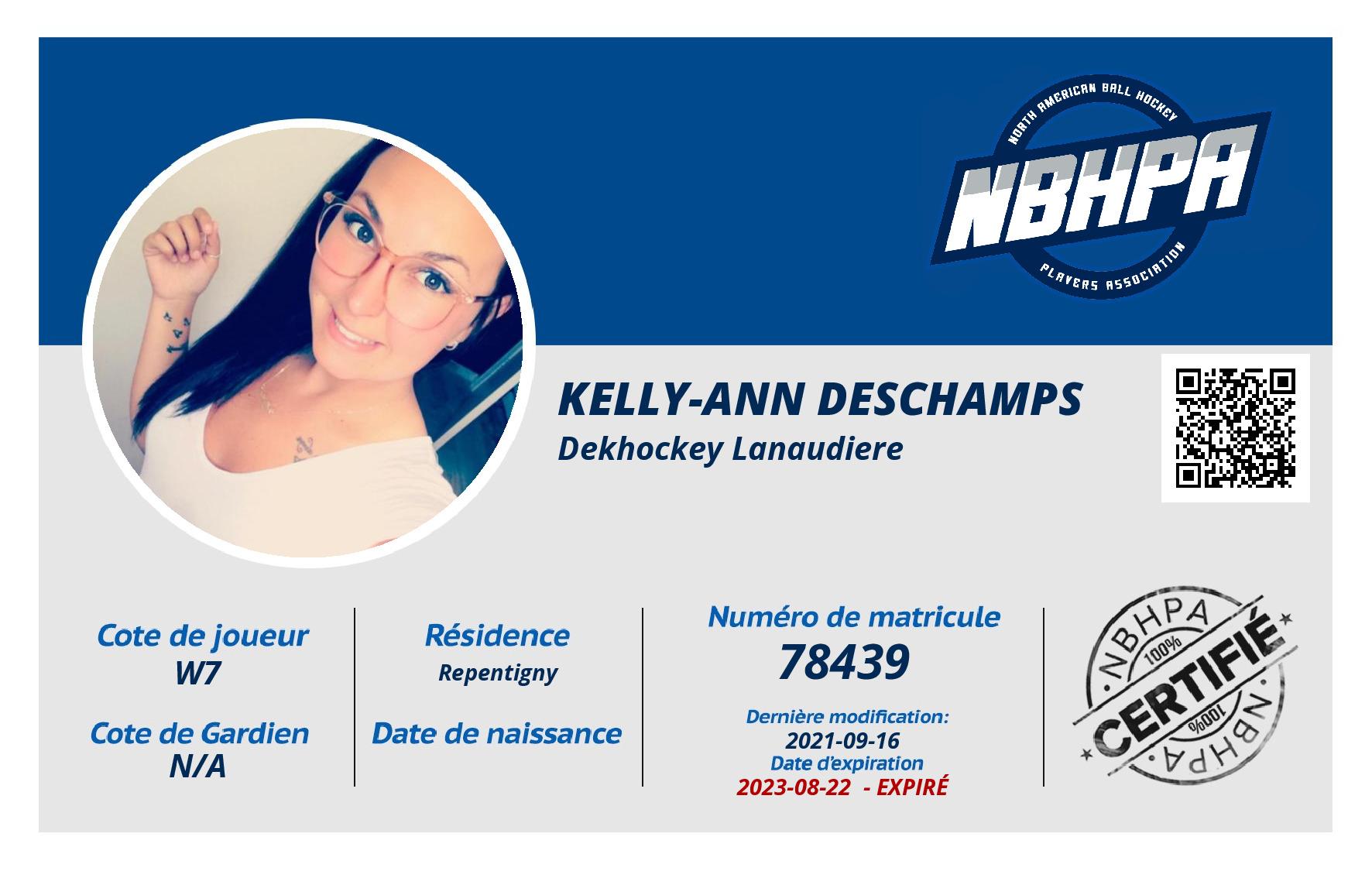 Kelly-Ann Deschamps 