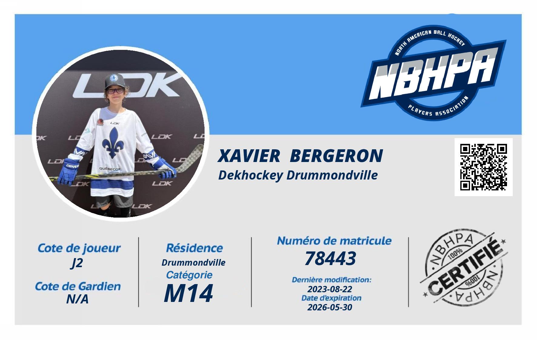 Xavier  Bergeron 