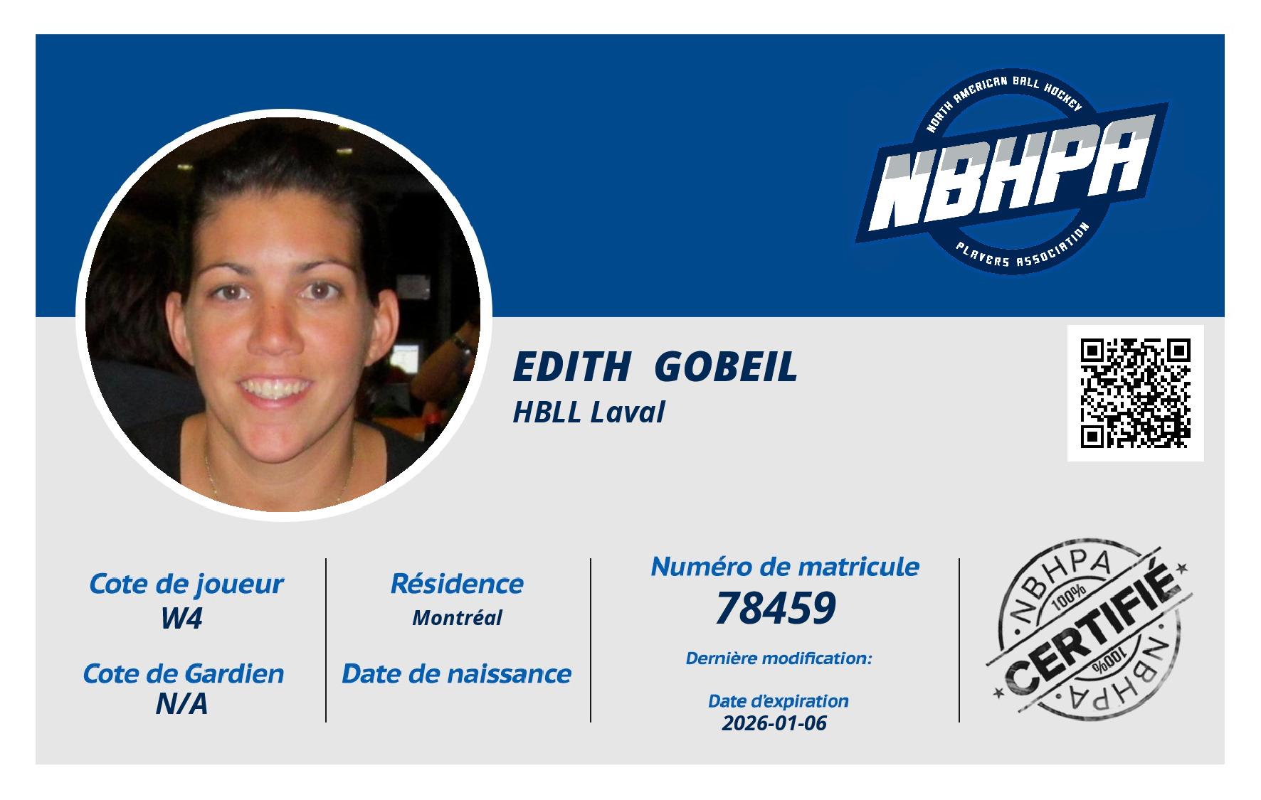 Edith  Gobeil 