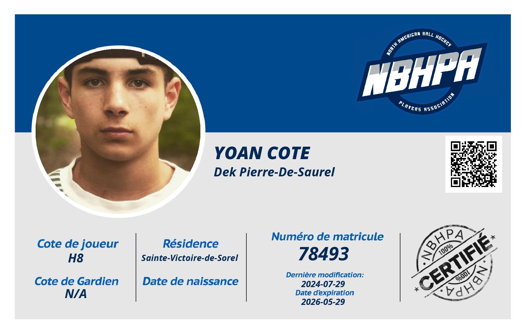 Yoan Cote