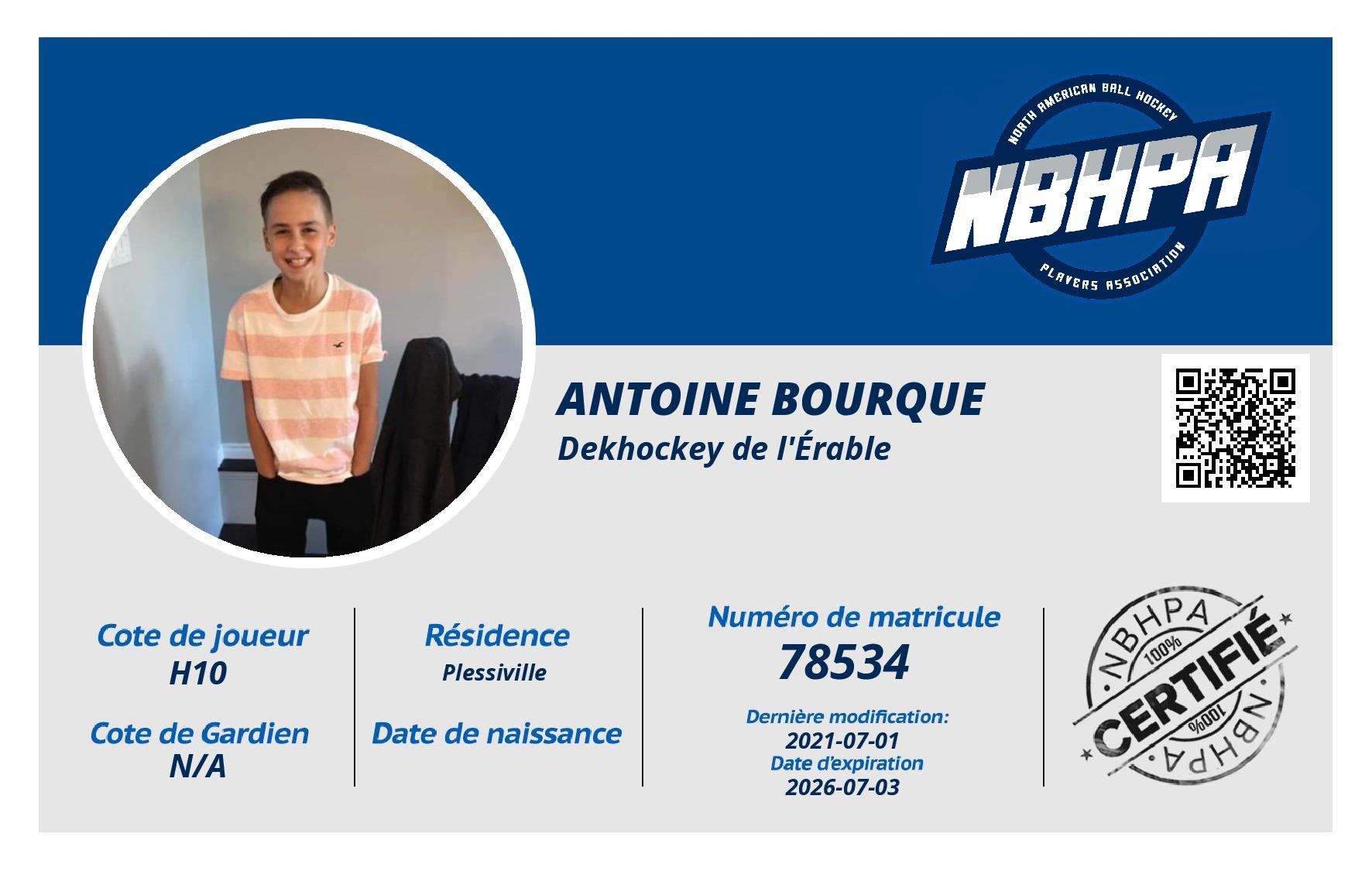 Antoine Bourque