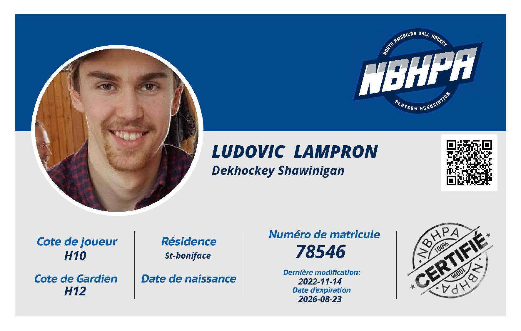 Ludovic  Lampron 