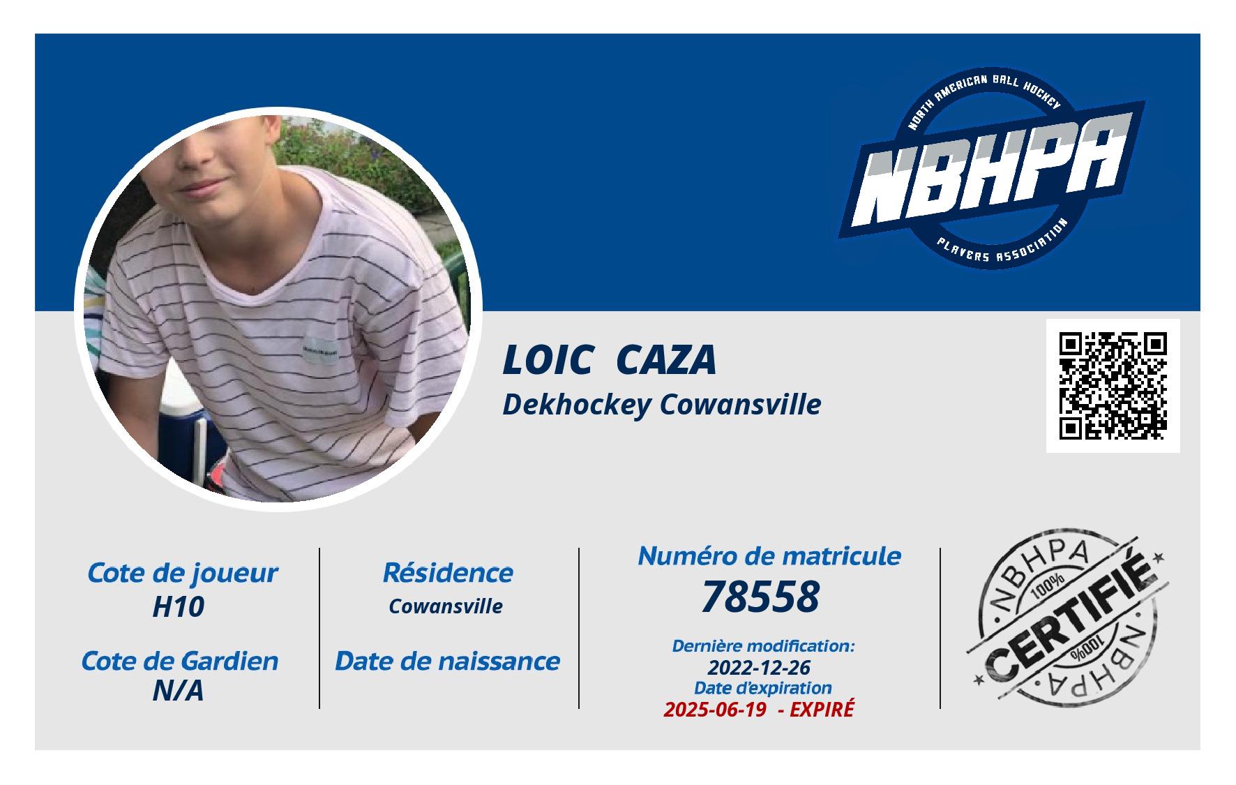 Loic  Caza