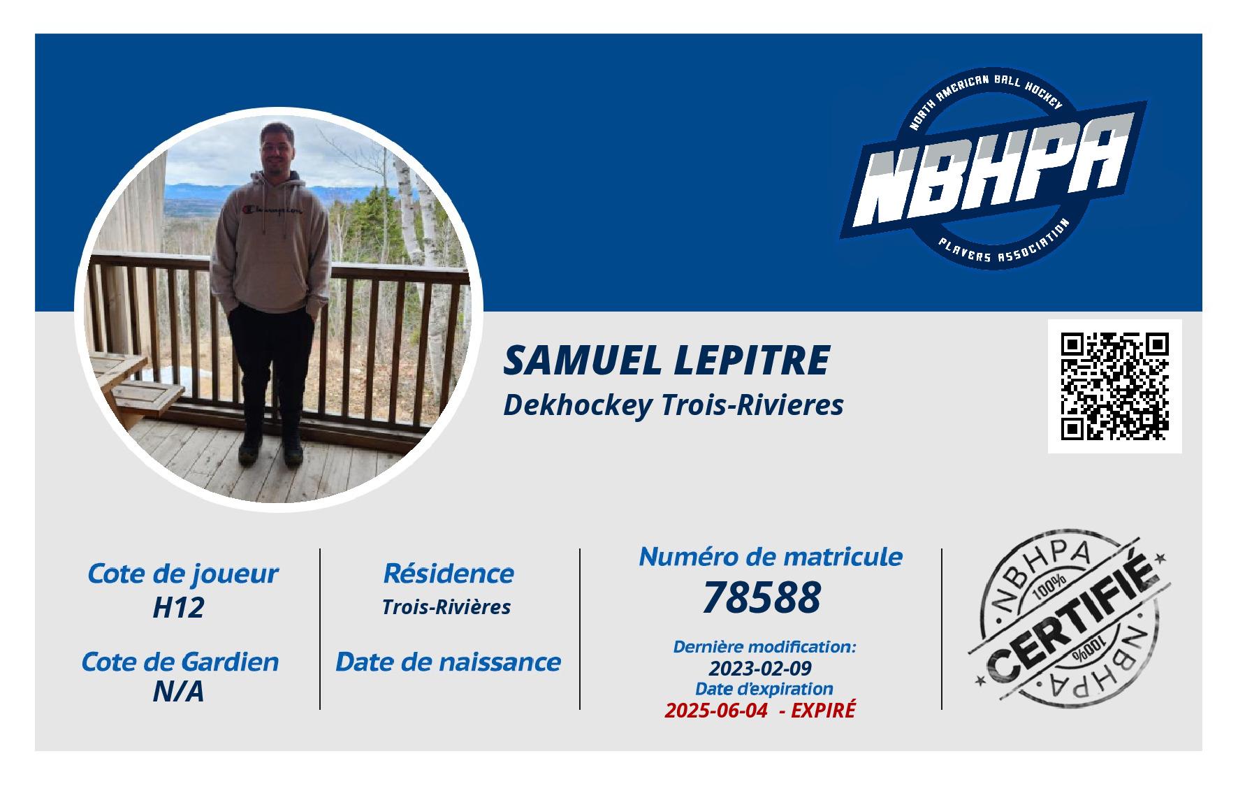 Samuel Lepitre