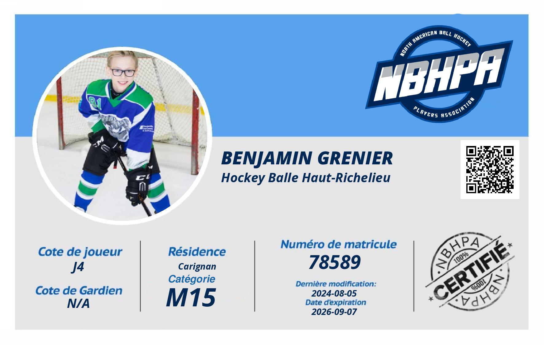 Benjamin Grenier