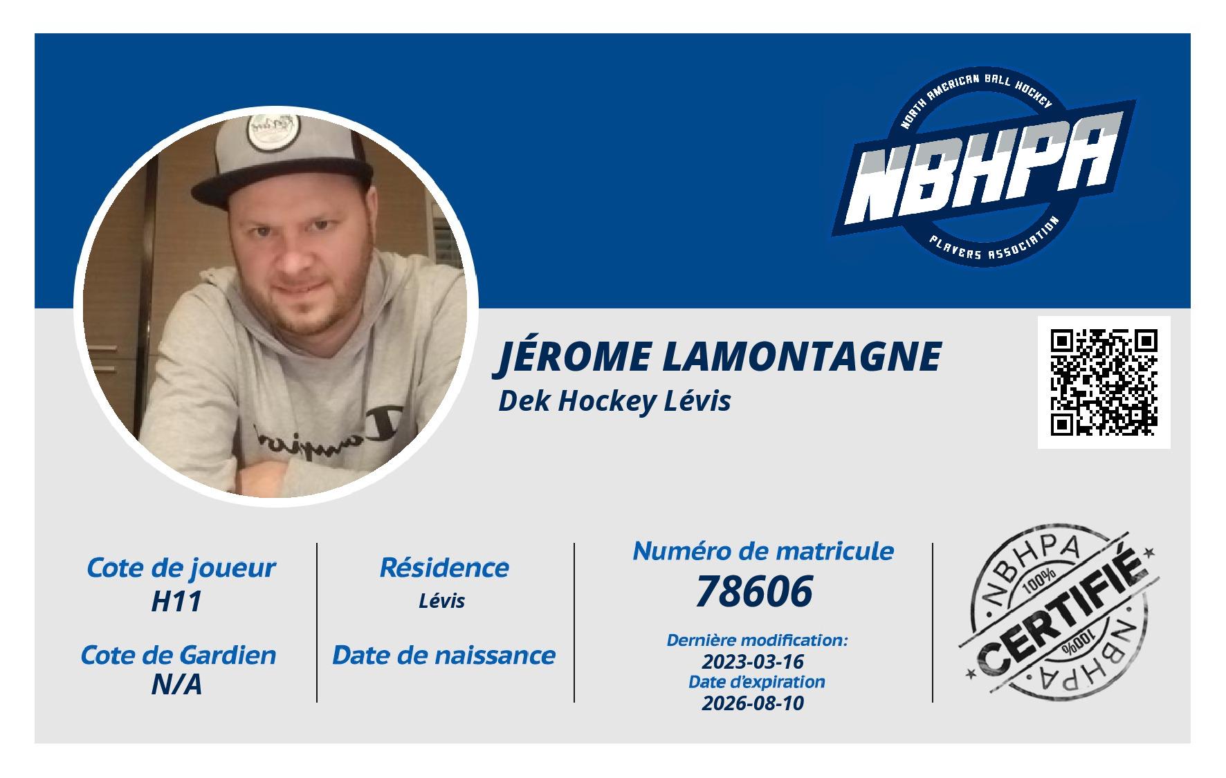 Jérome Lamontagne 