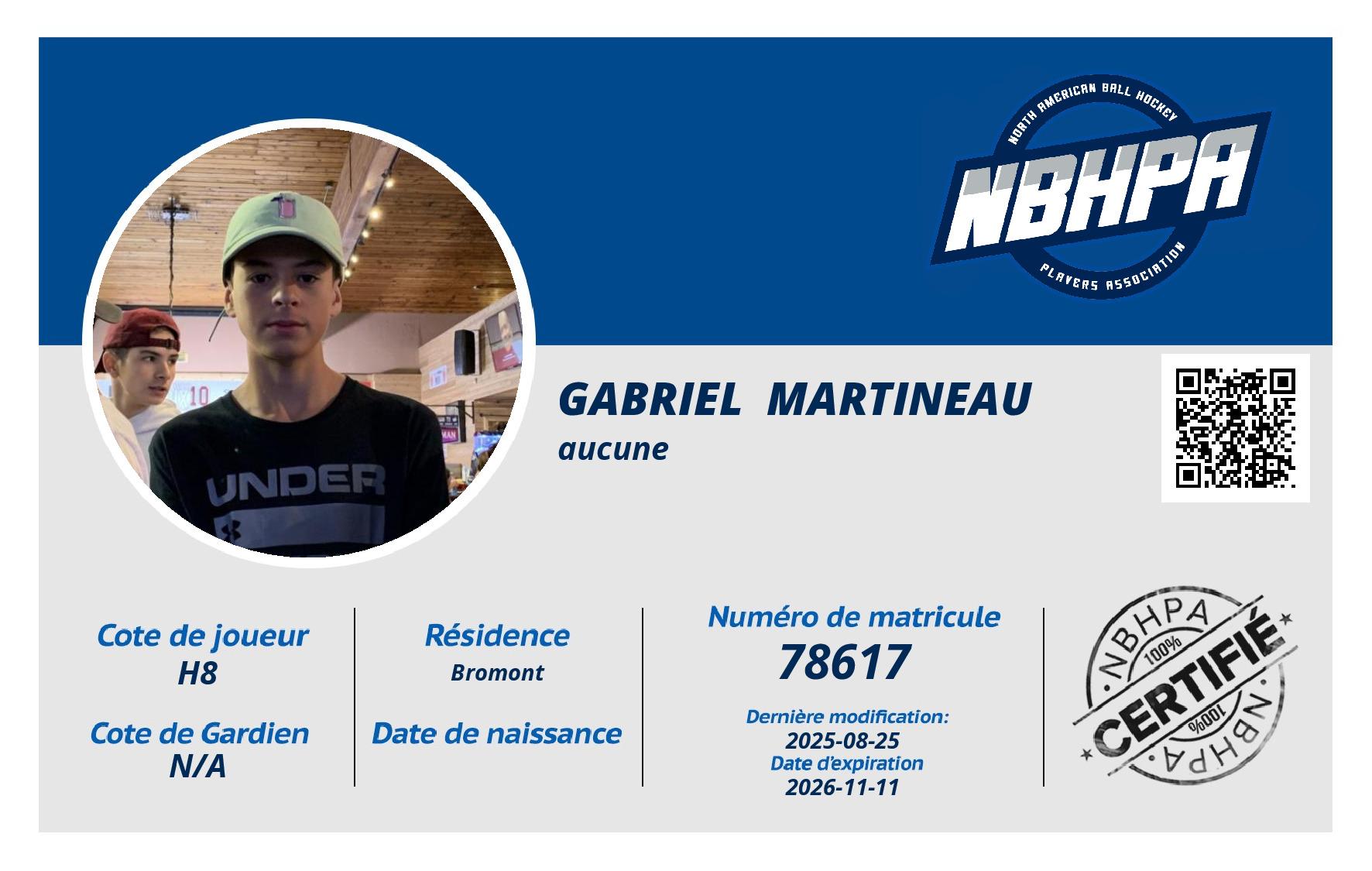 Gabriel  Martineau
