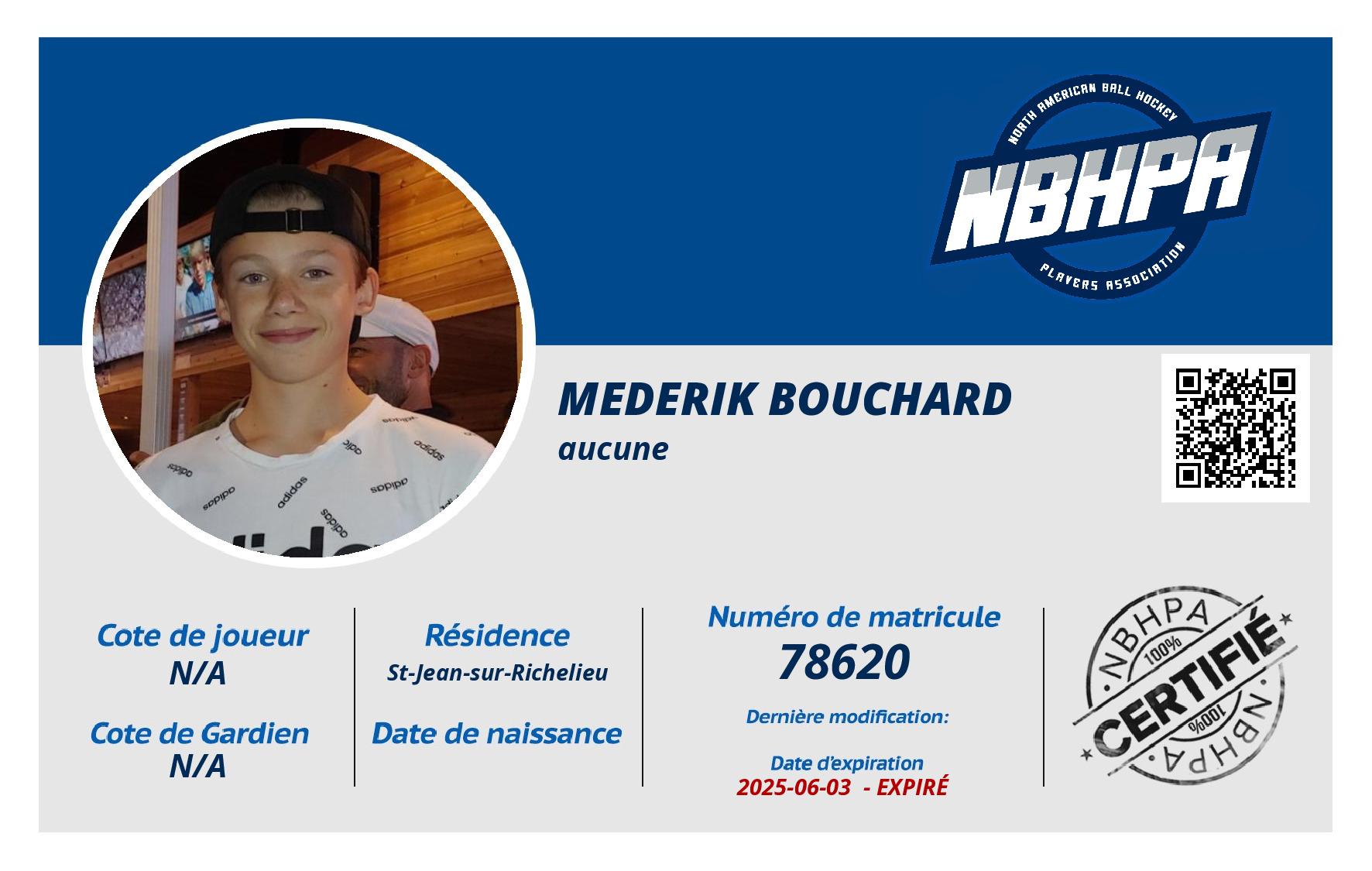 Mederik Bouchard