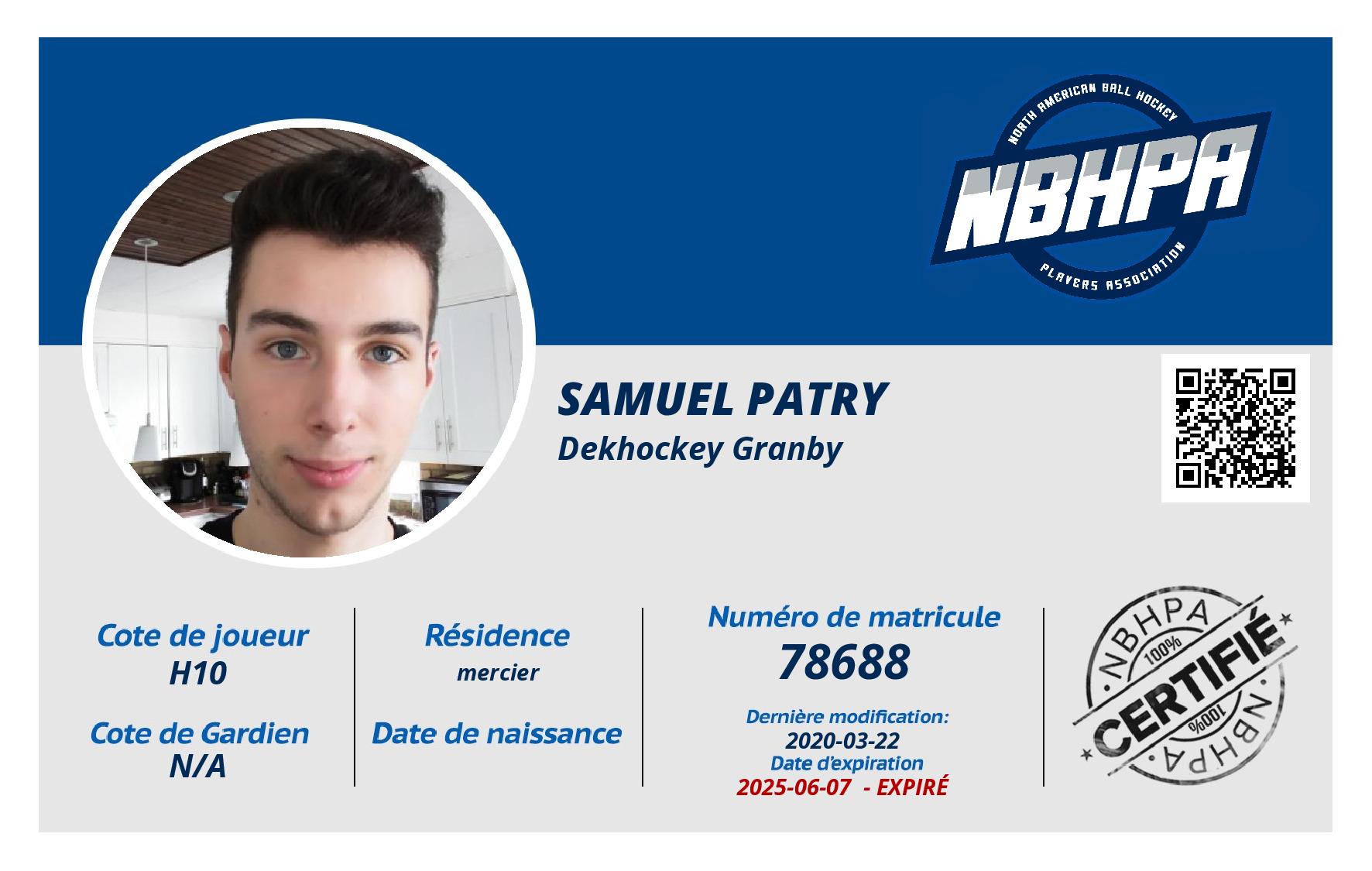 Samuel Patry