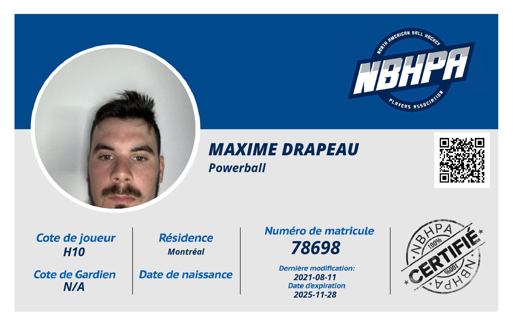 Maxime Drapeau