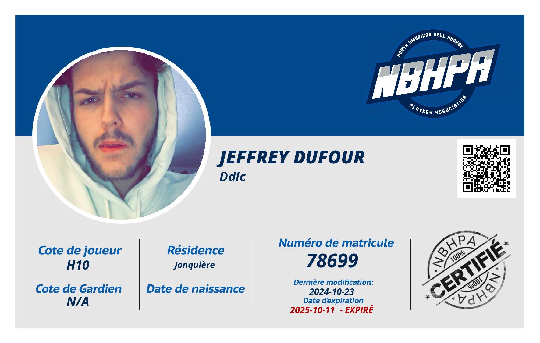 Jeffrey Dufour