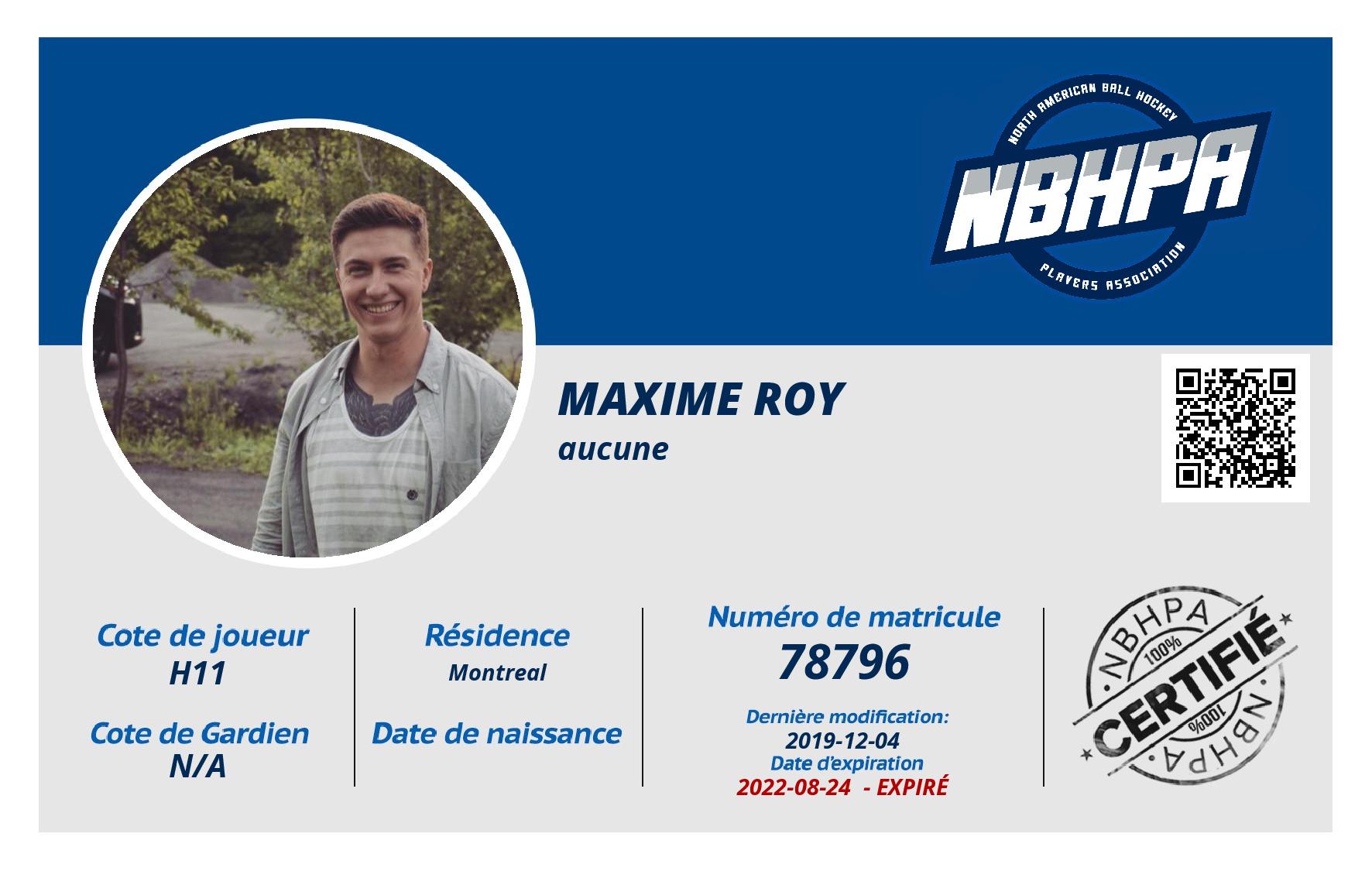 Maxime Roy