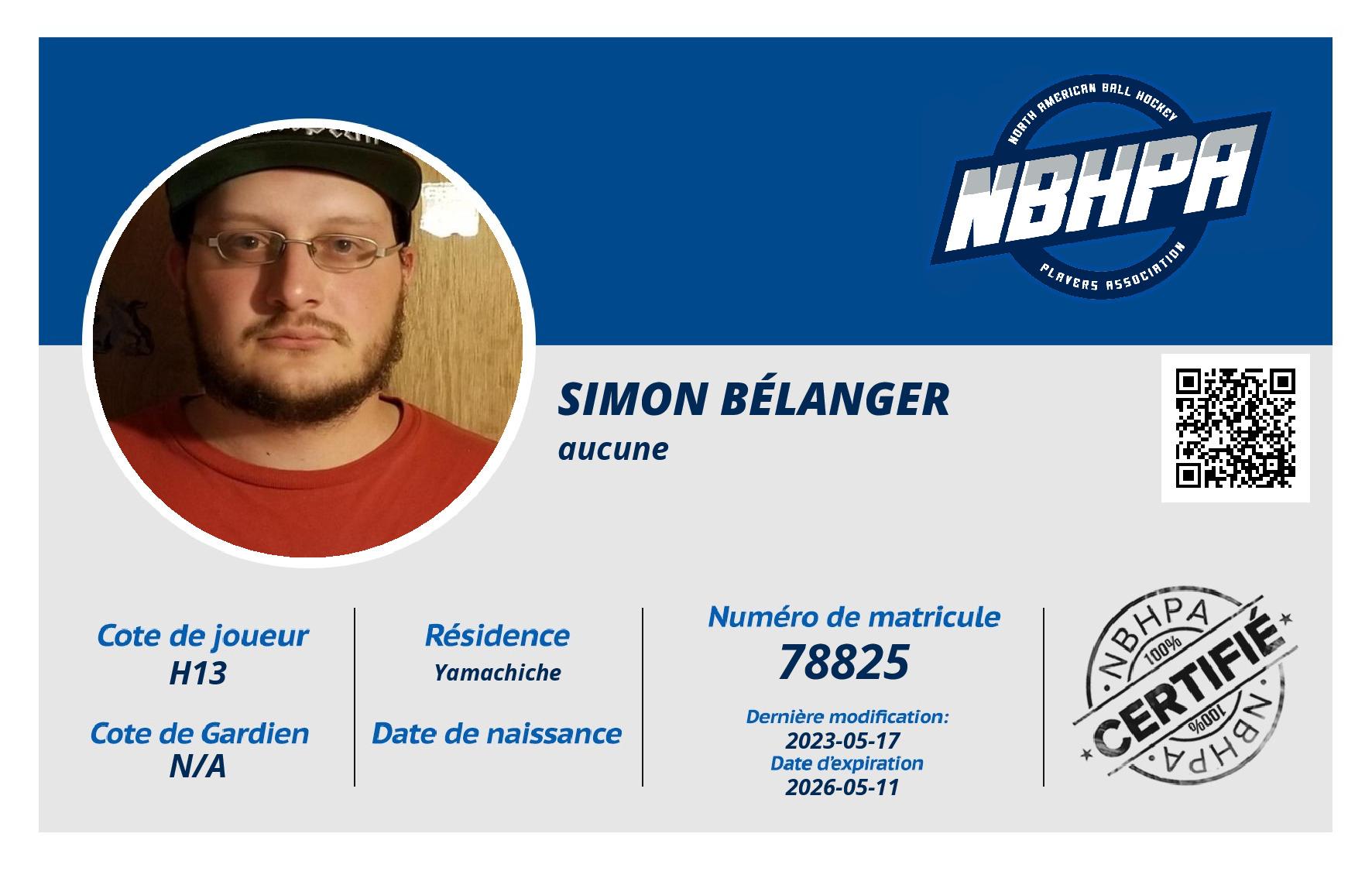 Simon Bélanger