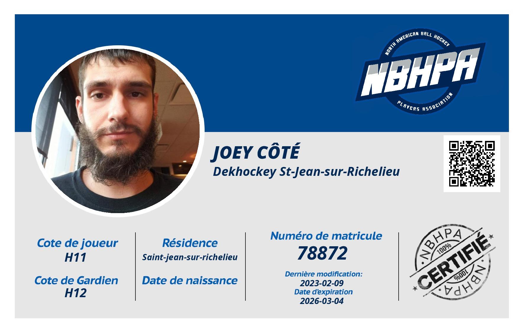 Joey Côté