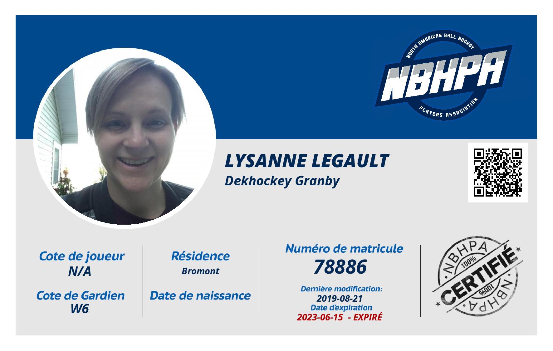 Lysanne Legault