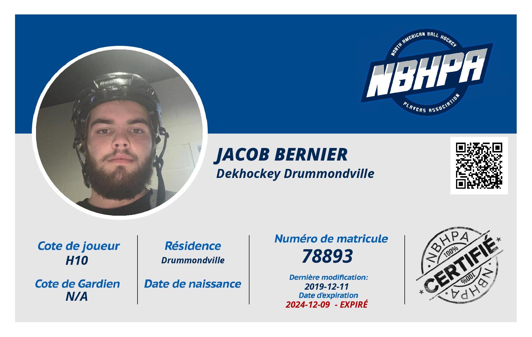 Jacob Bernier