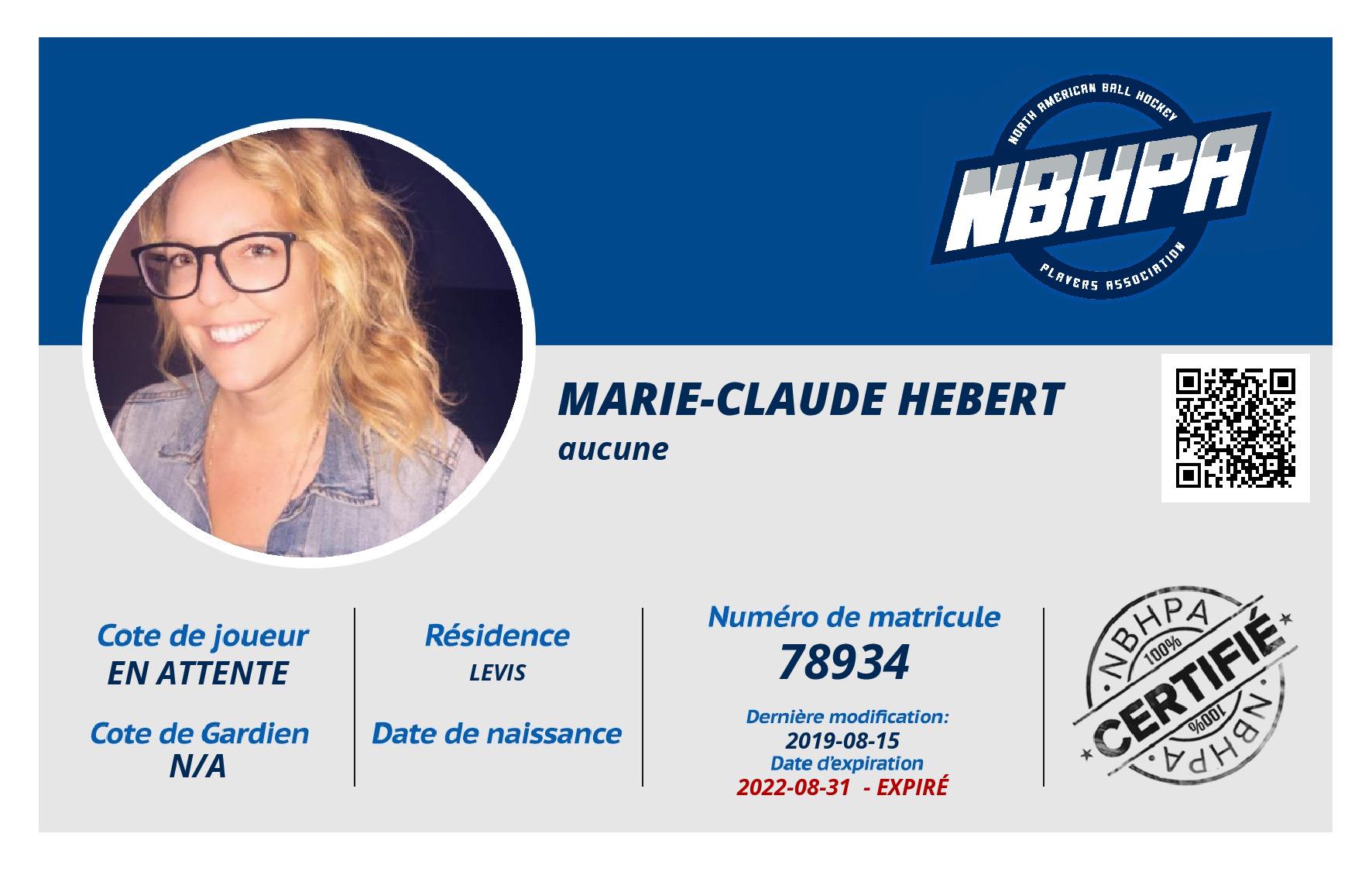 Marie-Claude Hebert