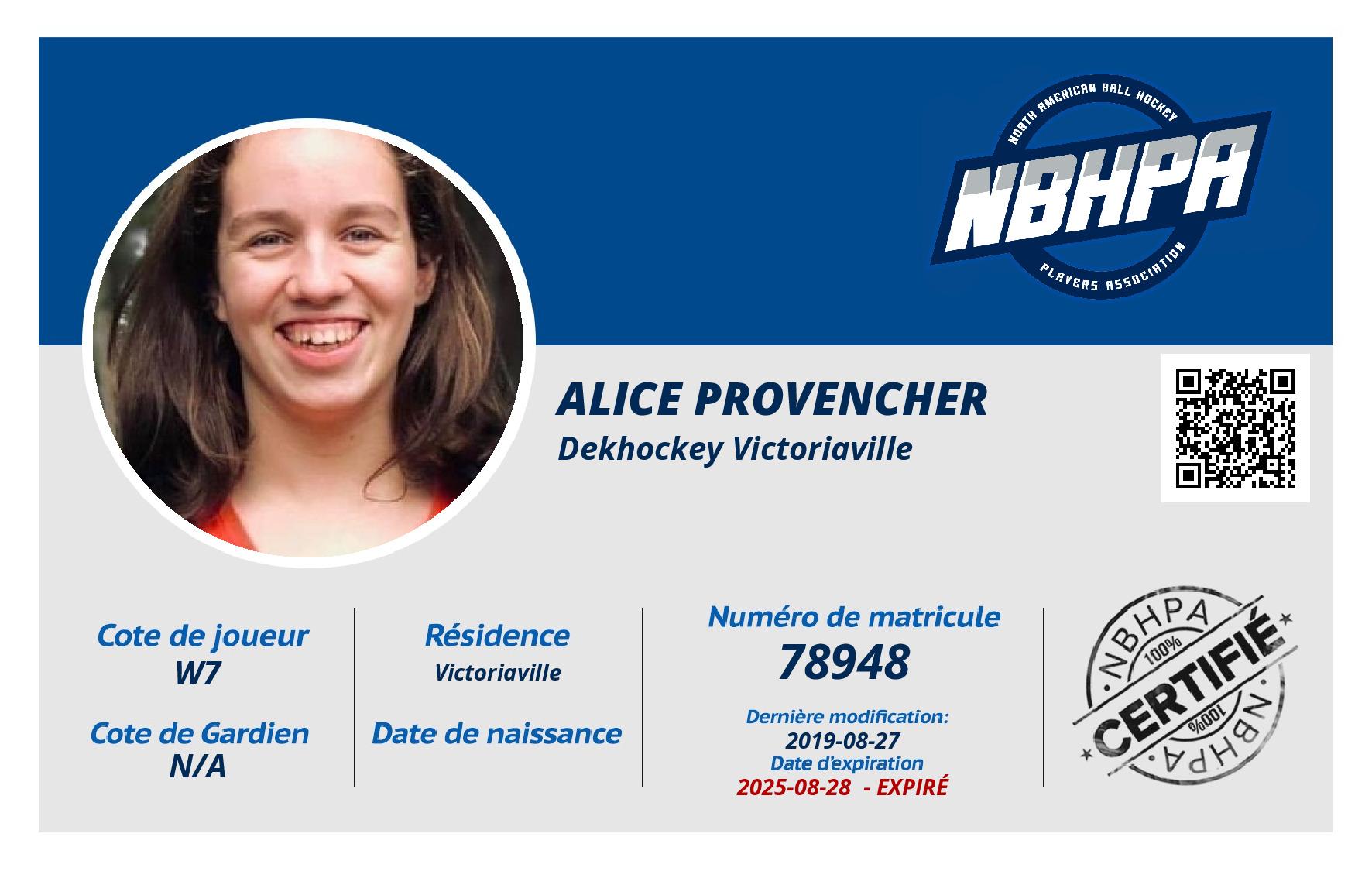 Alice Provencher