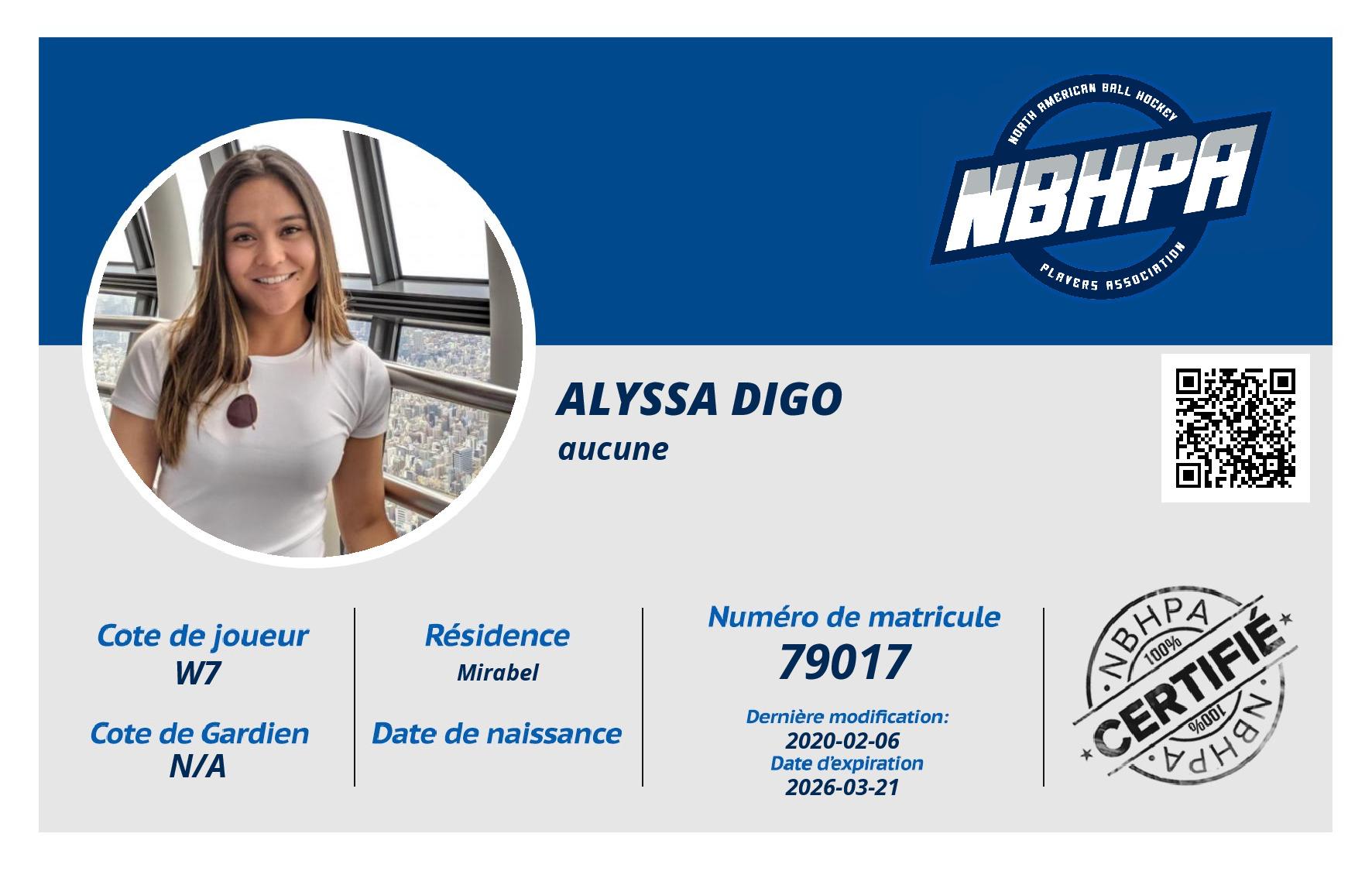 Alyssa Digo