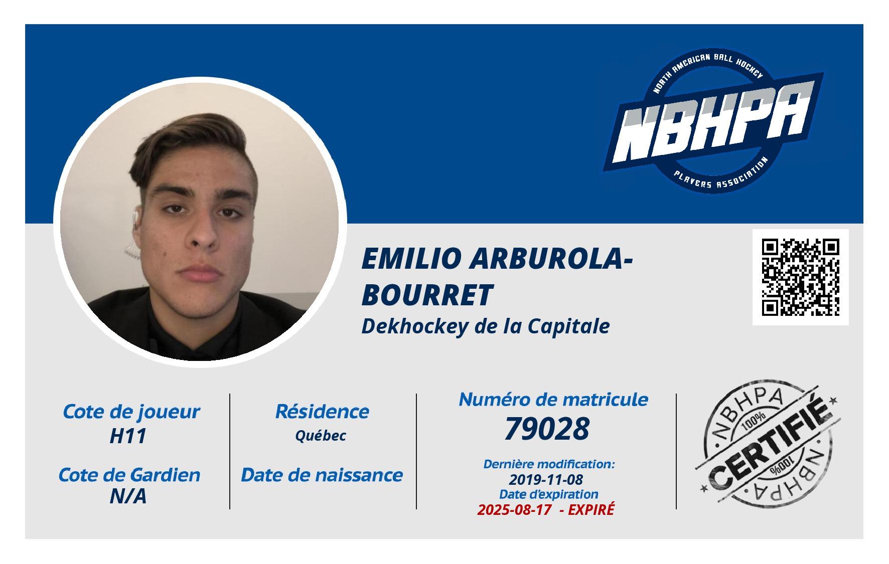 Emilio Arburola-Bourret