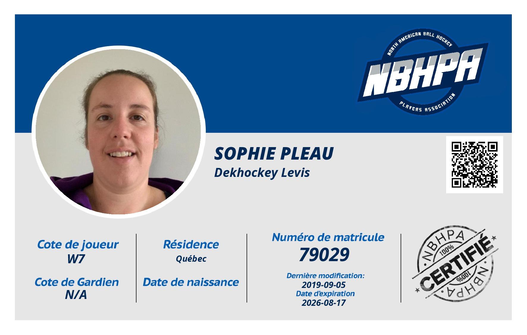 Sophie Pleau