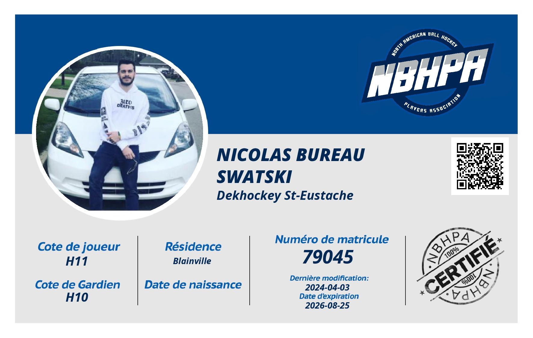 Nicolas Bureau Swatski