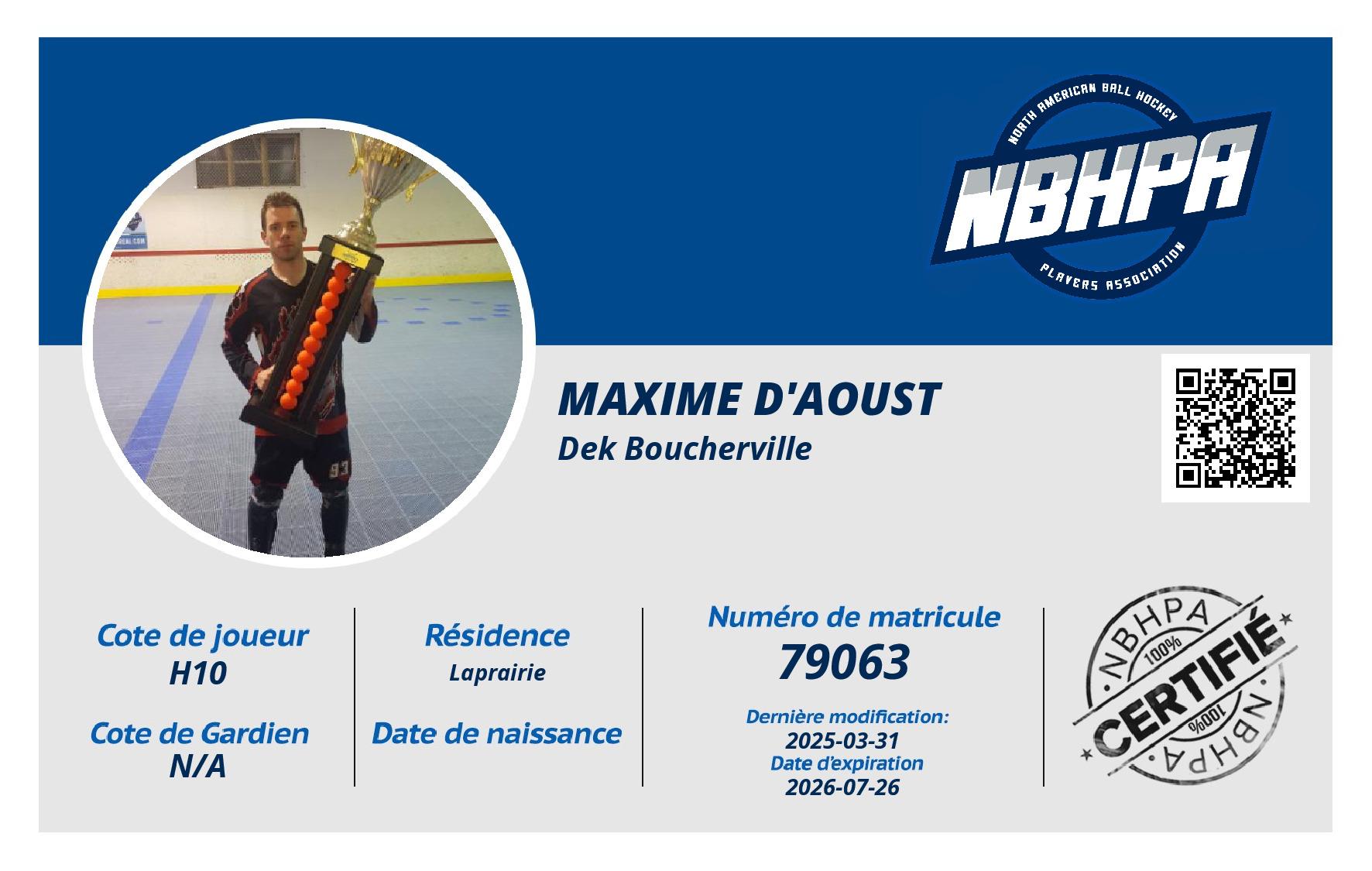 Maxime D'Aoust