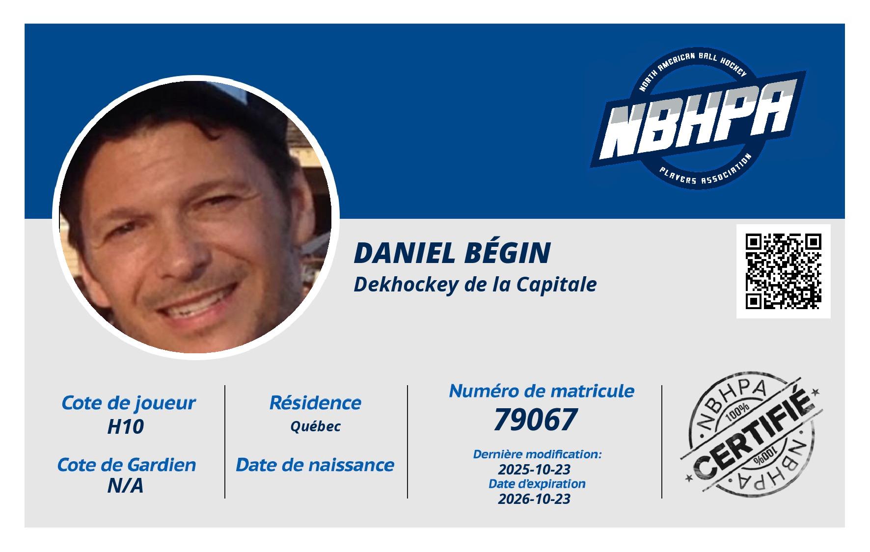 Daniel Bégin