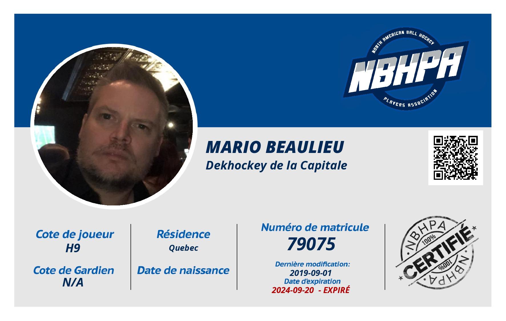 Mario Beaulieu