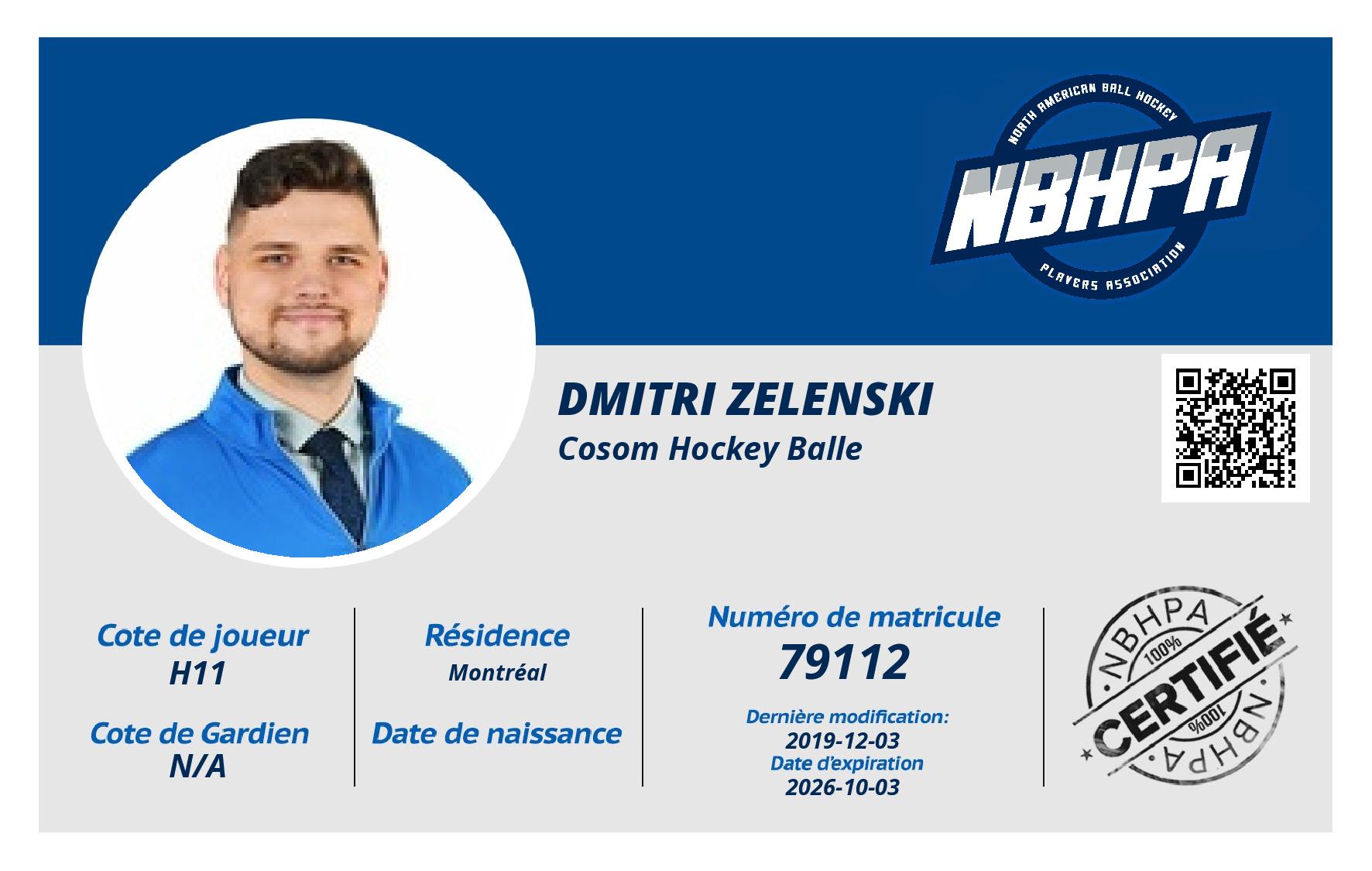 Dmitri Zelenski