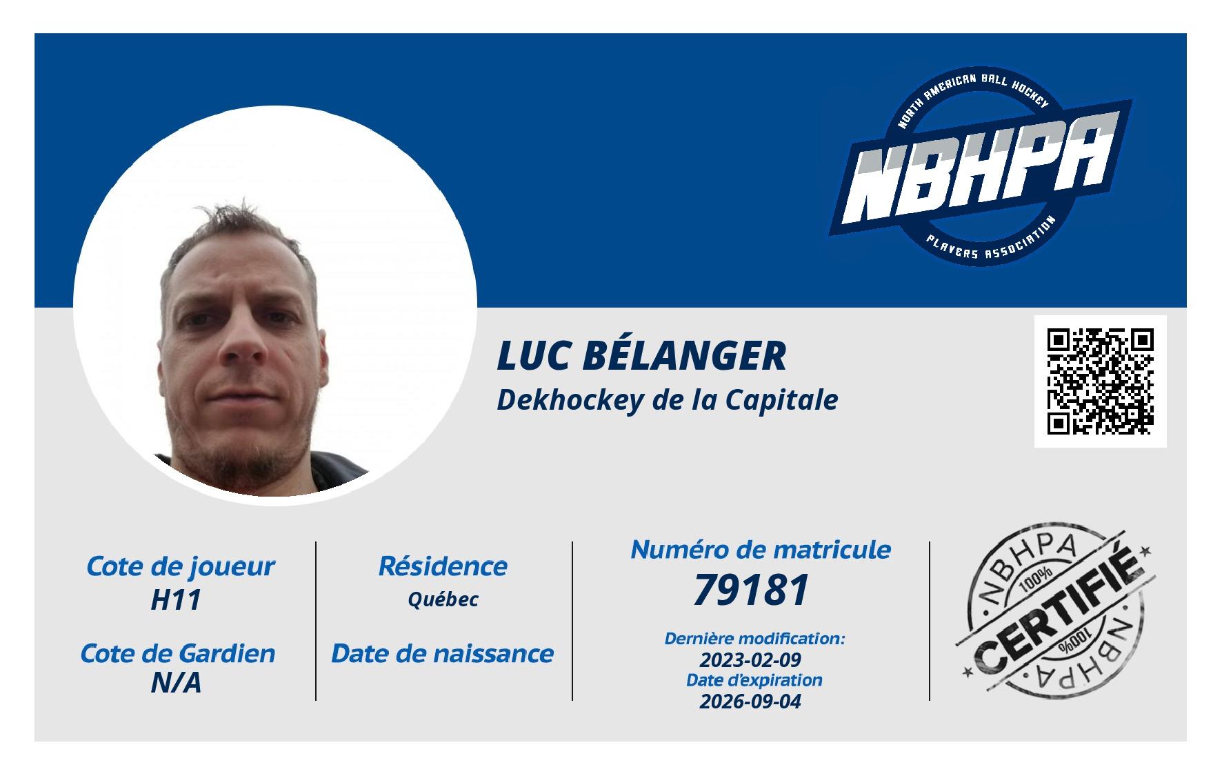 Luc Bélanger