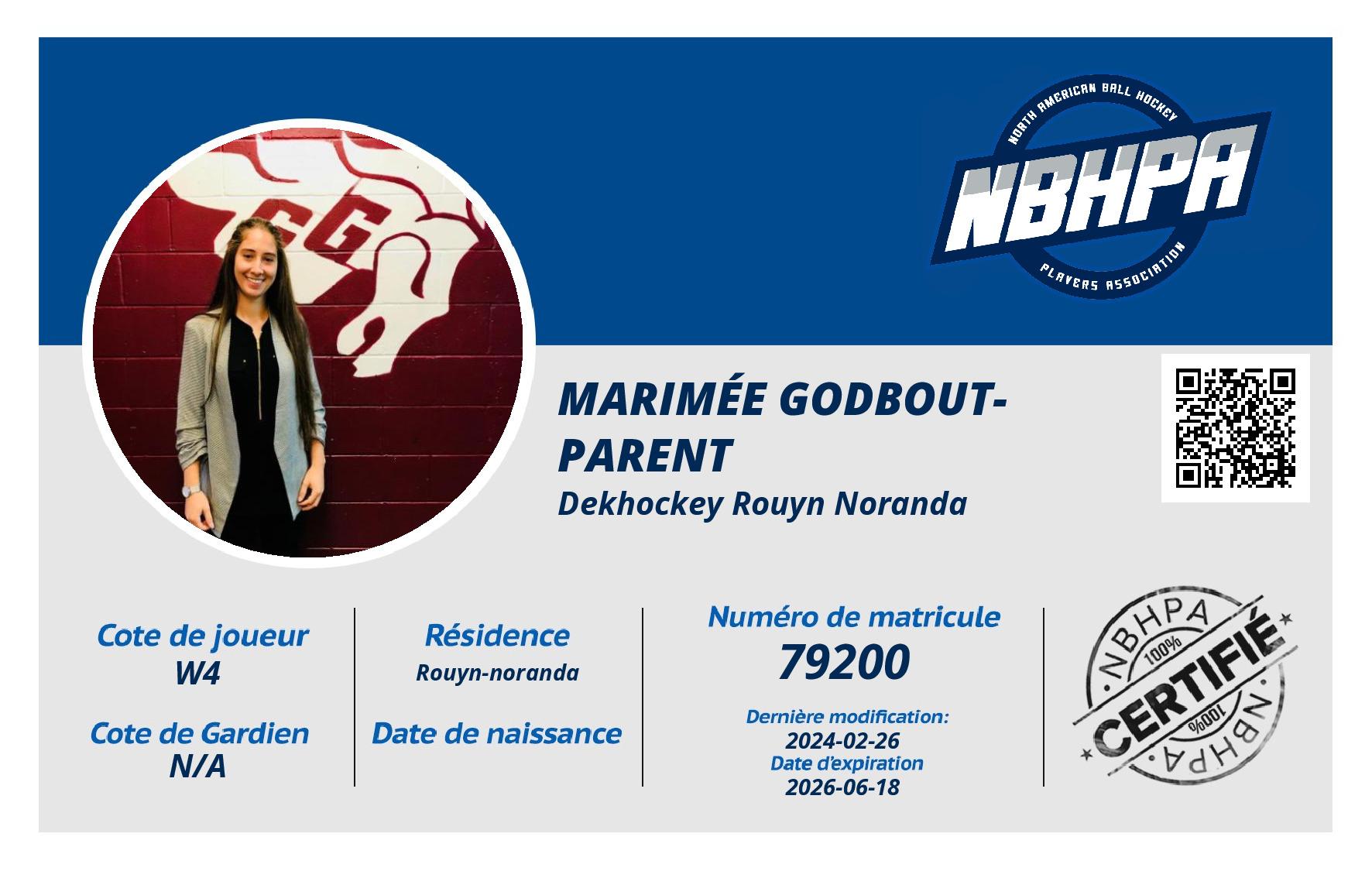 Marimée Godbout-Parent