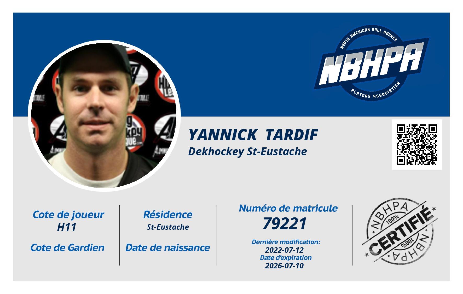 Yannick  Tardif 