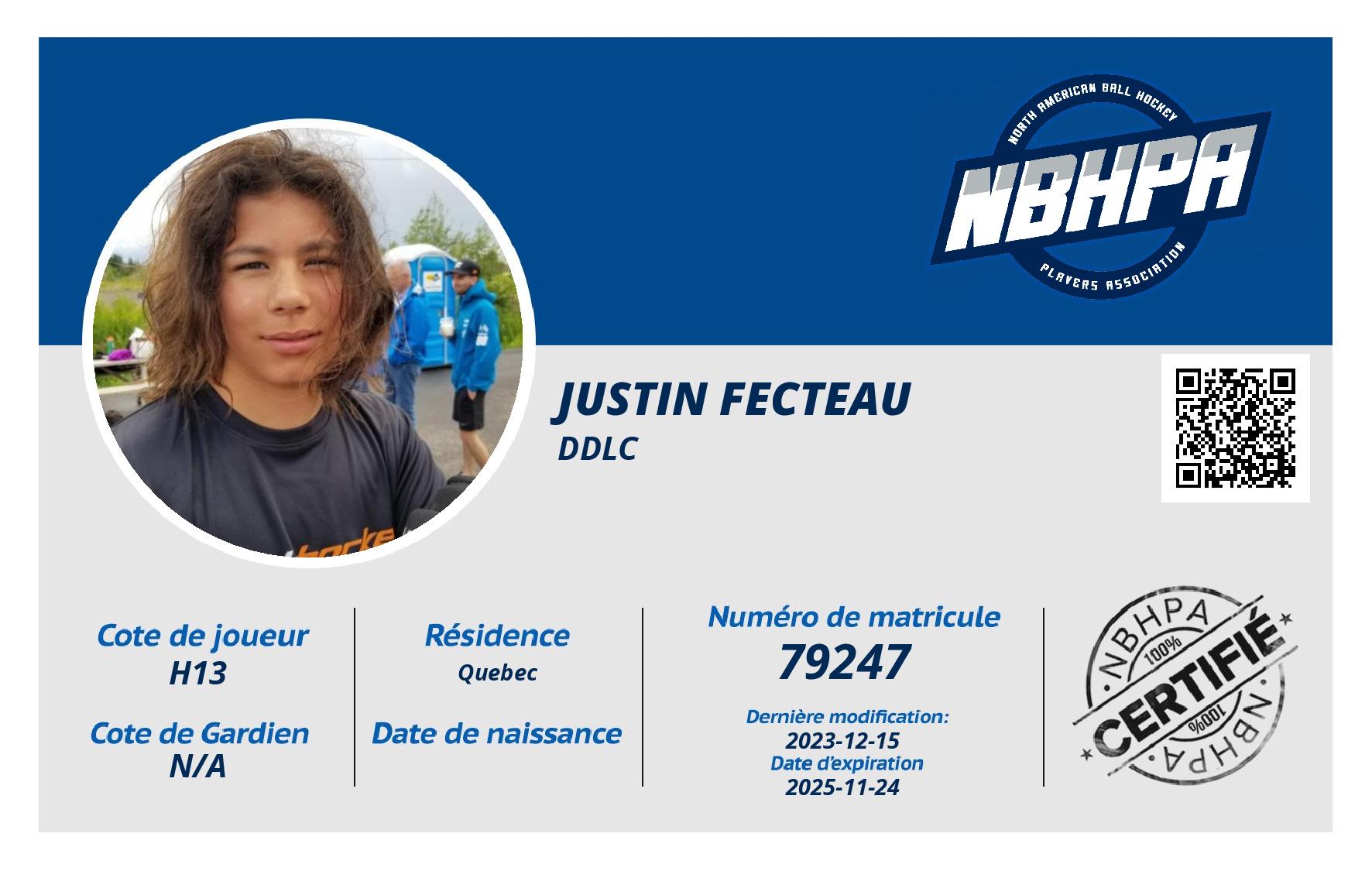Justin Fecteau