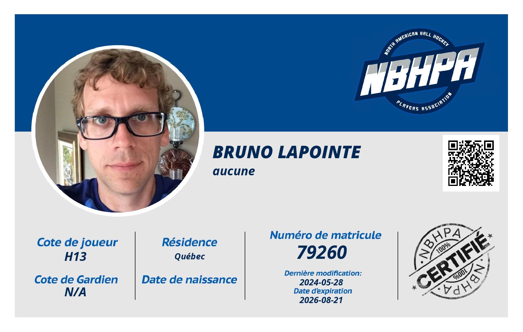 Bruno Lapointe