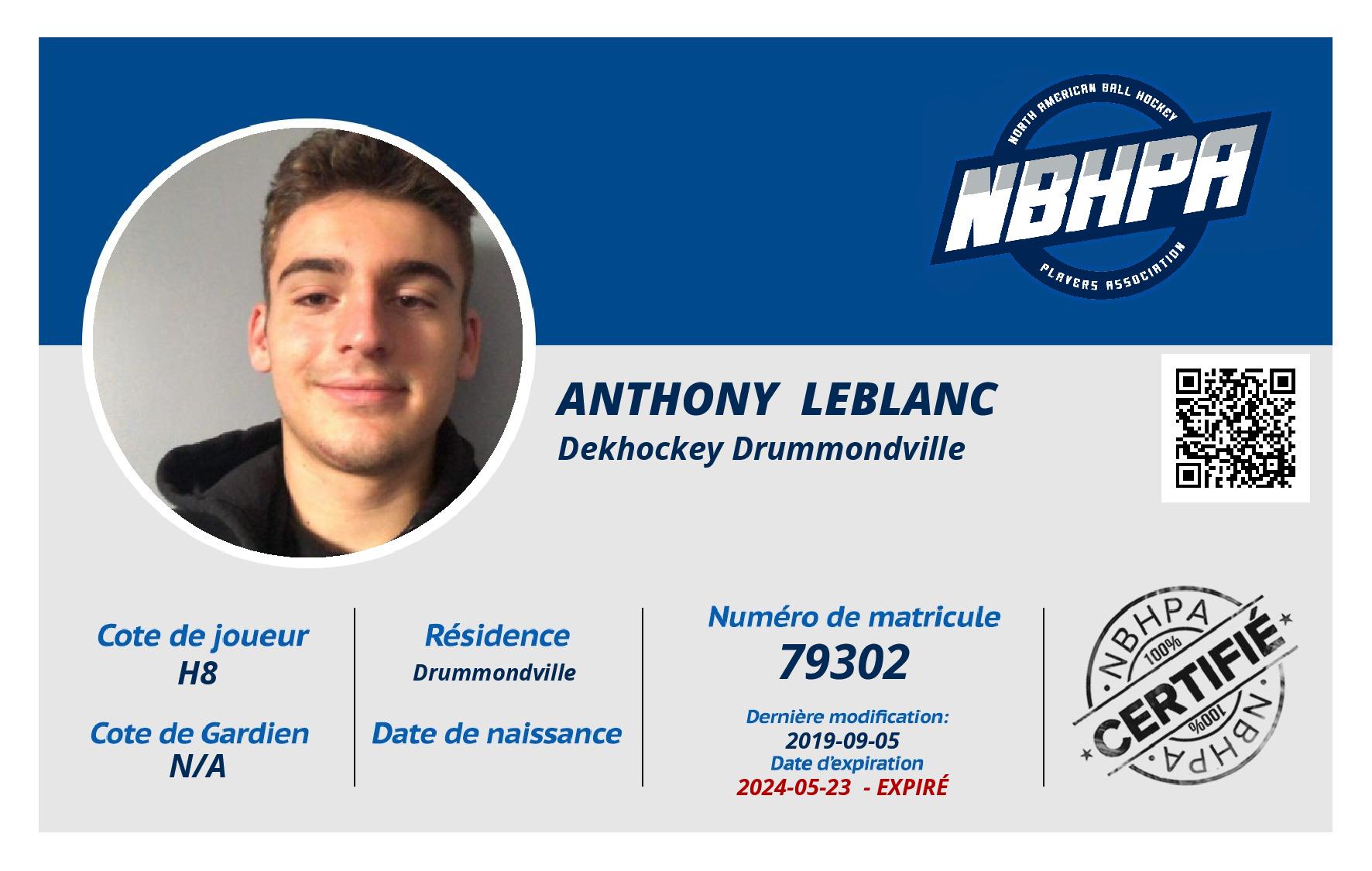 Anthony  Leblanc 