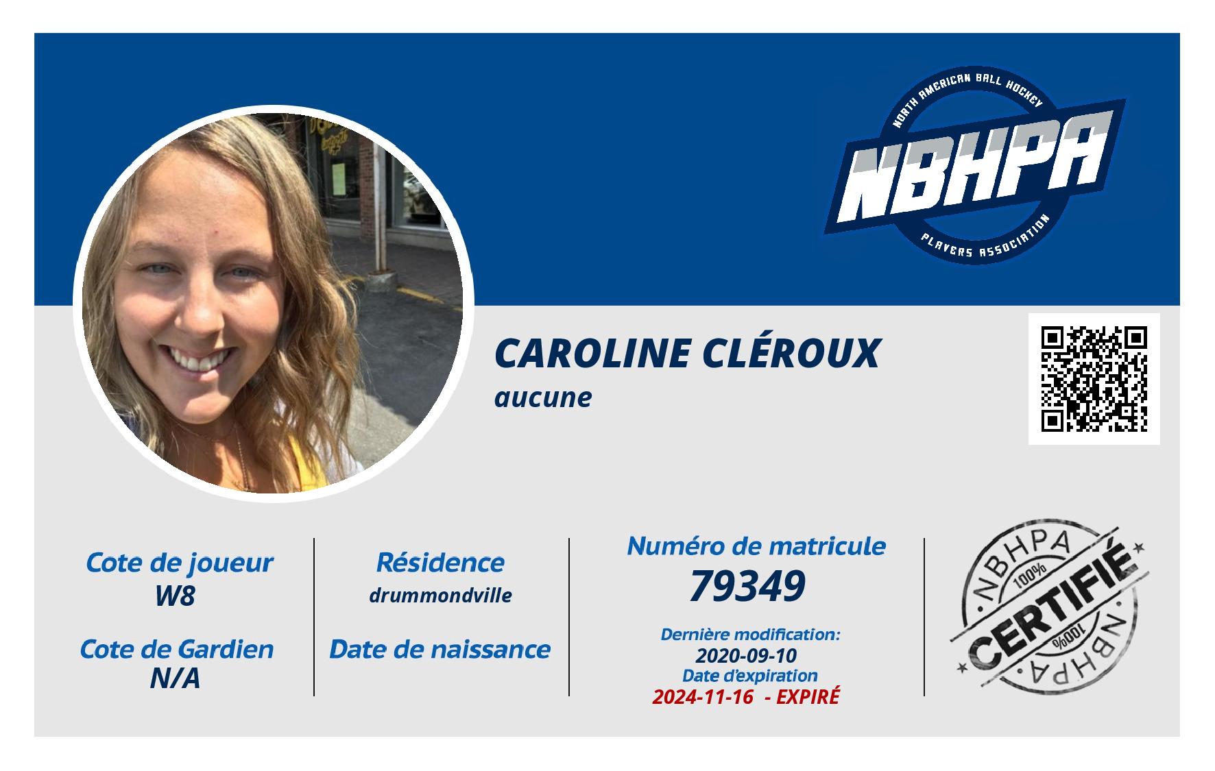 Caroline Cléroux