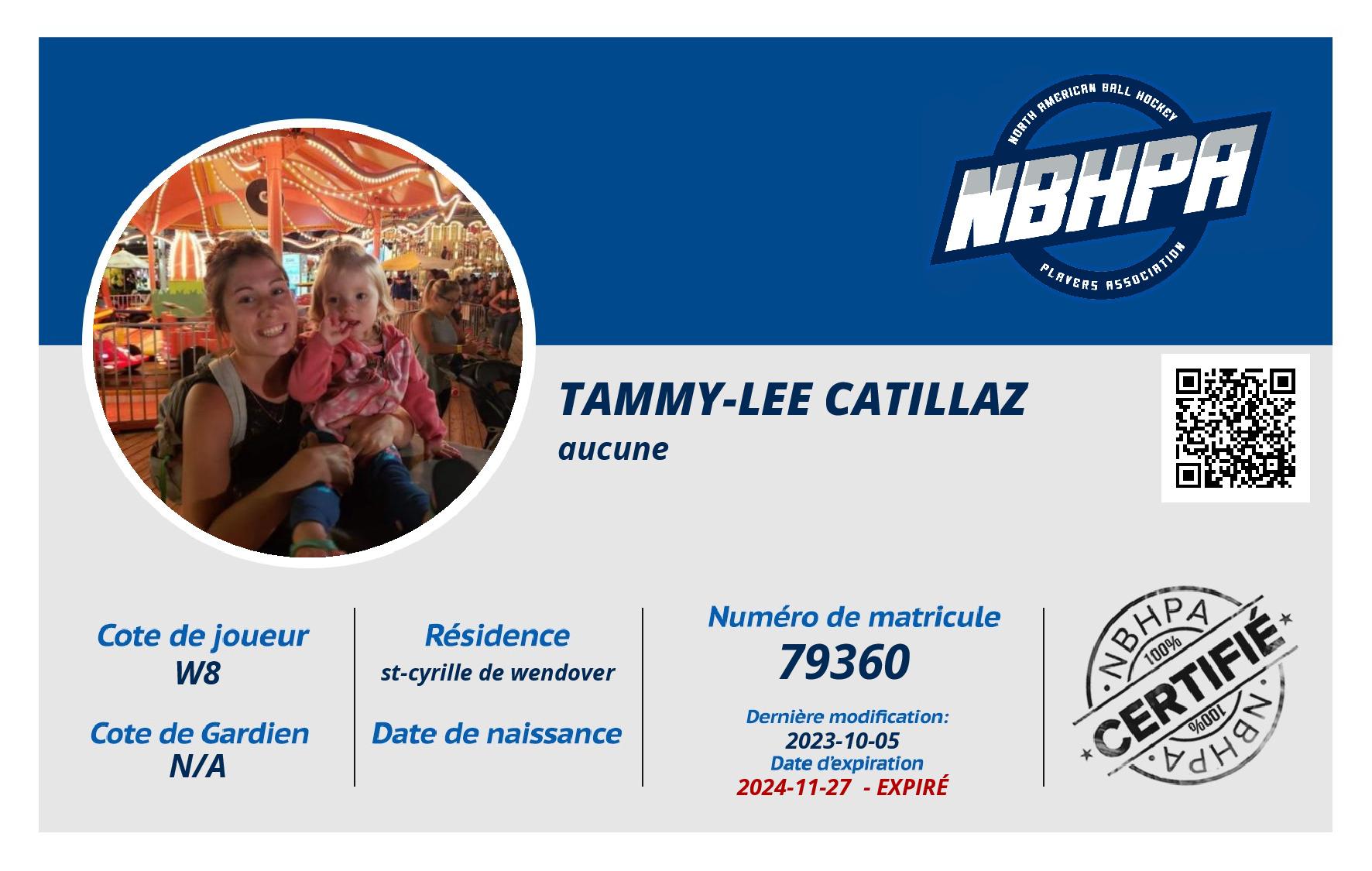 Tammy-Lee Catillaz