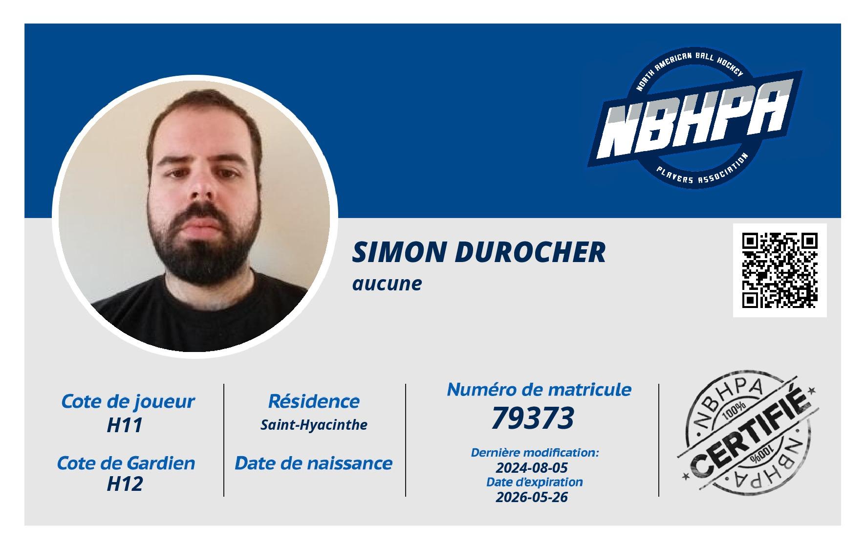 Simon Durocher