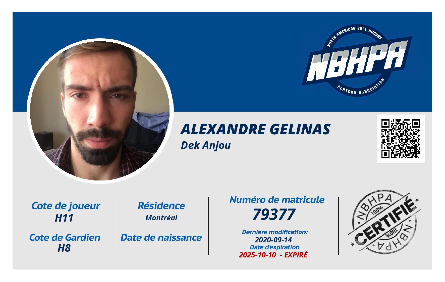 Alexandre Gelinas