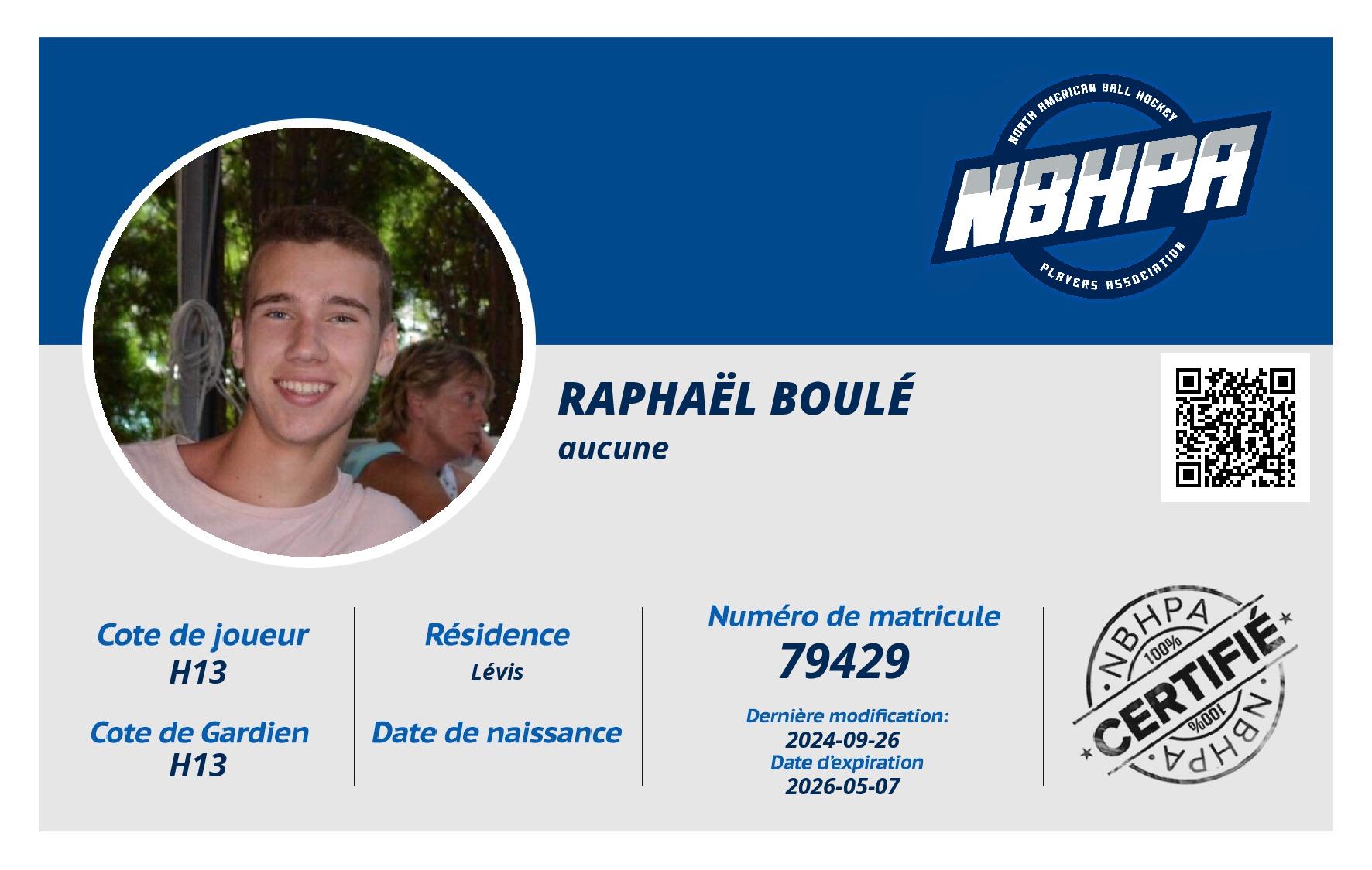 Raphaël Boulé