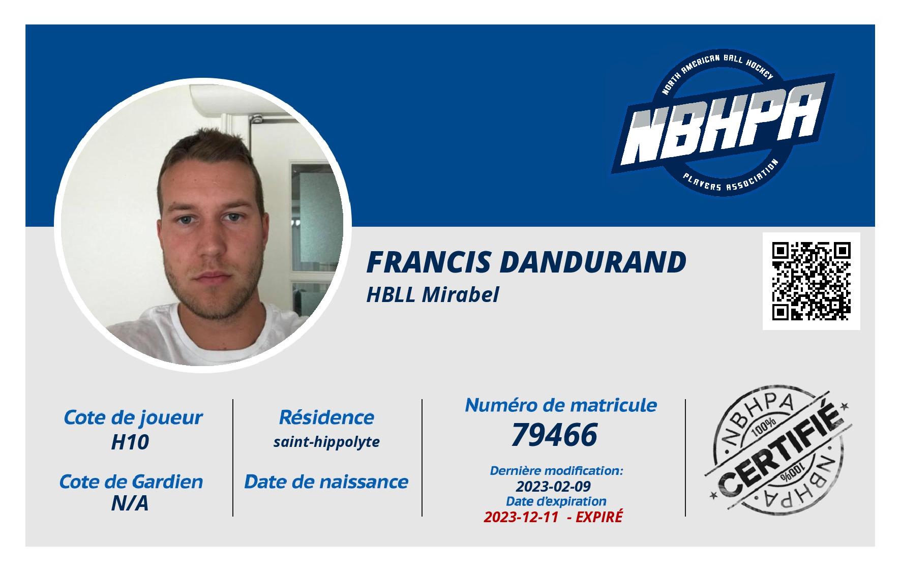 Francis Dandurand