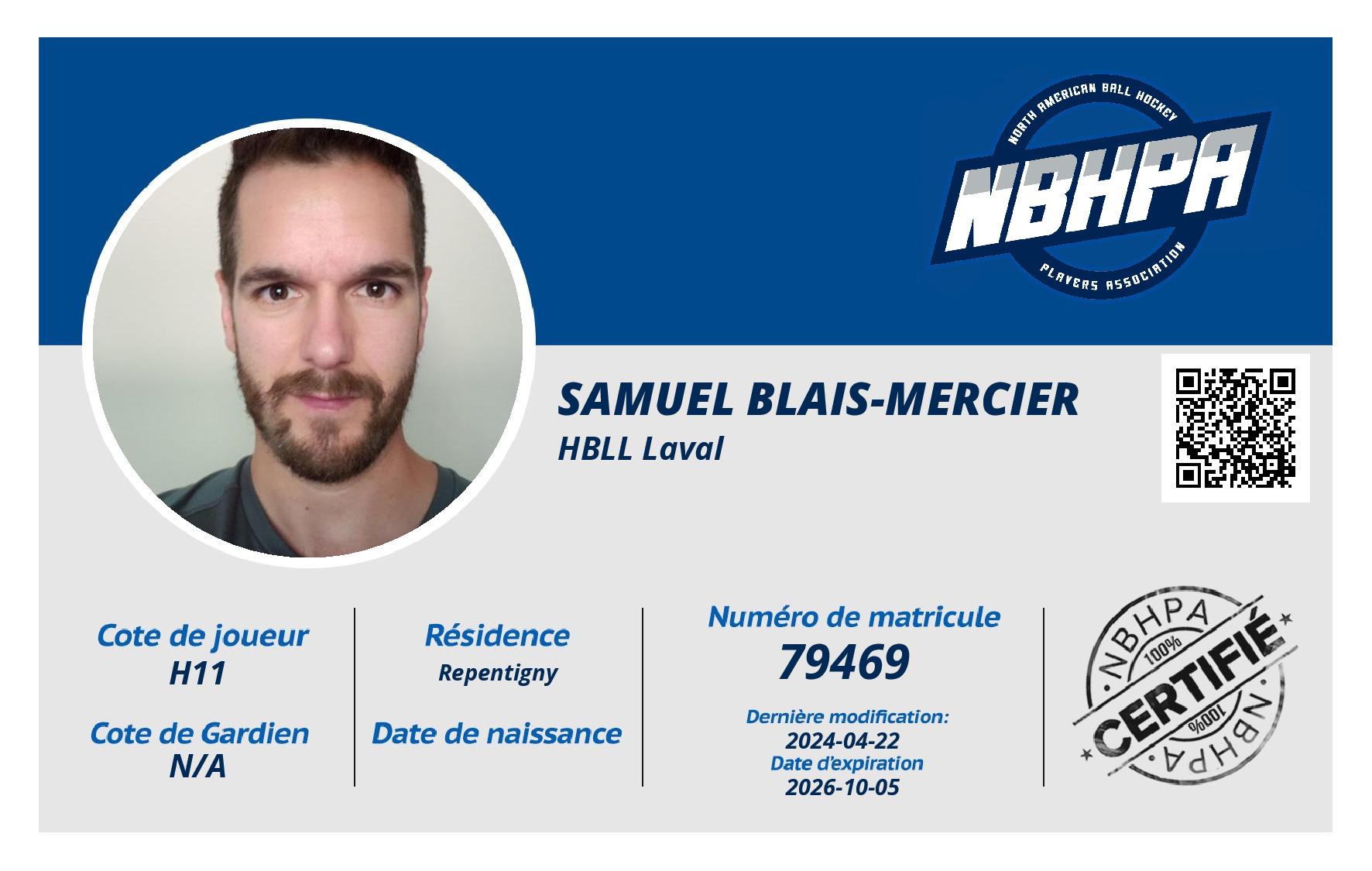 Samuel Blais-Mercier