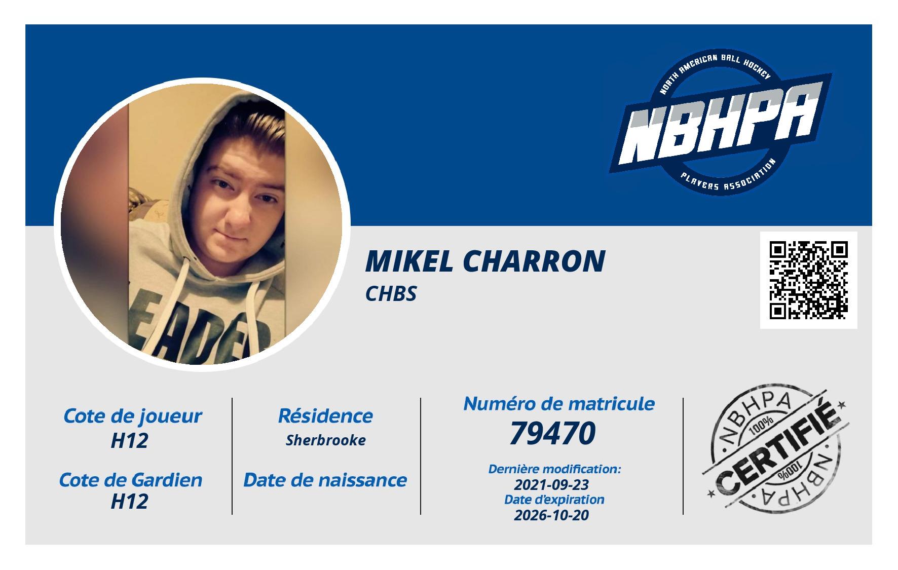 Mikel Charron