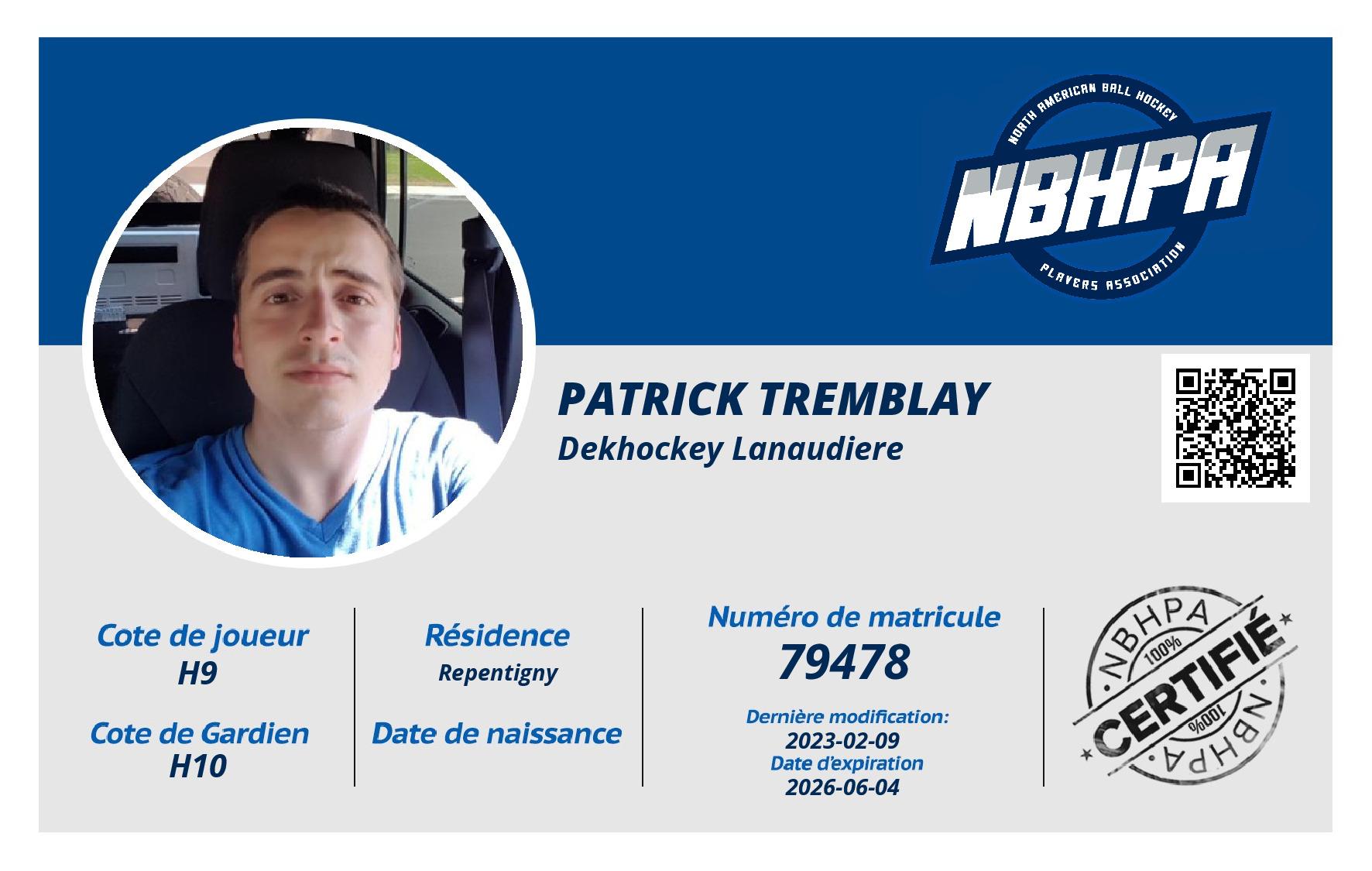 Patrick Tremblay