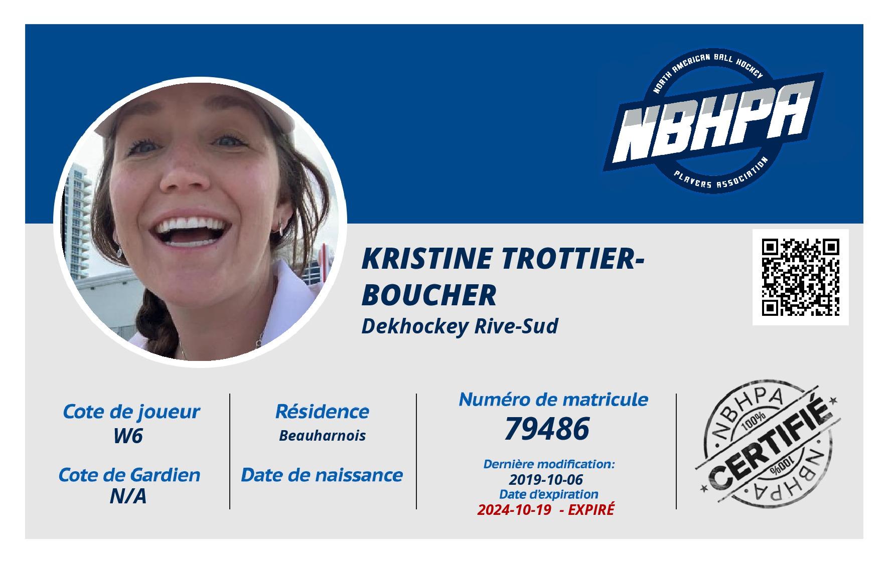 Kristine Trottier-Boucher