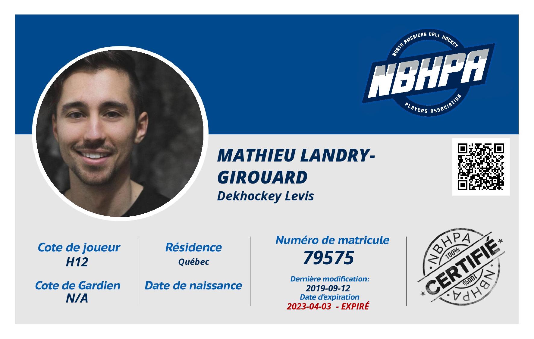 Mathieu Landry-Girouard